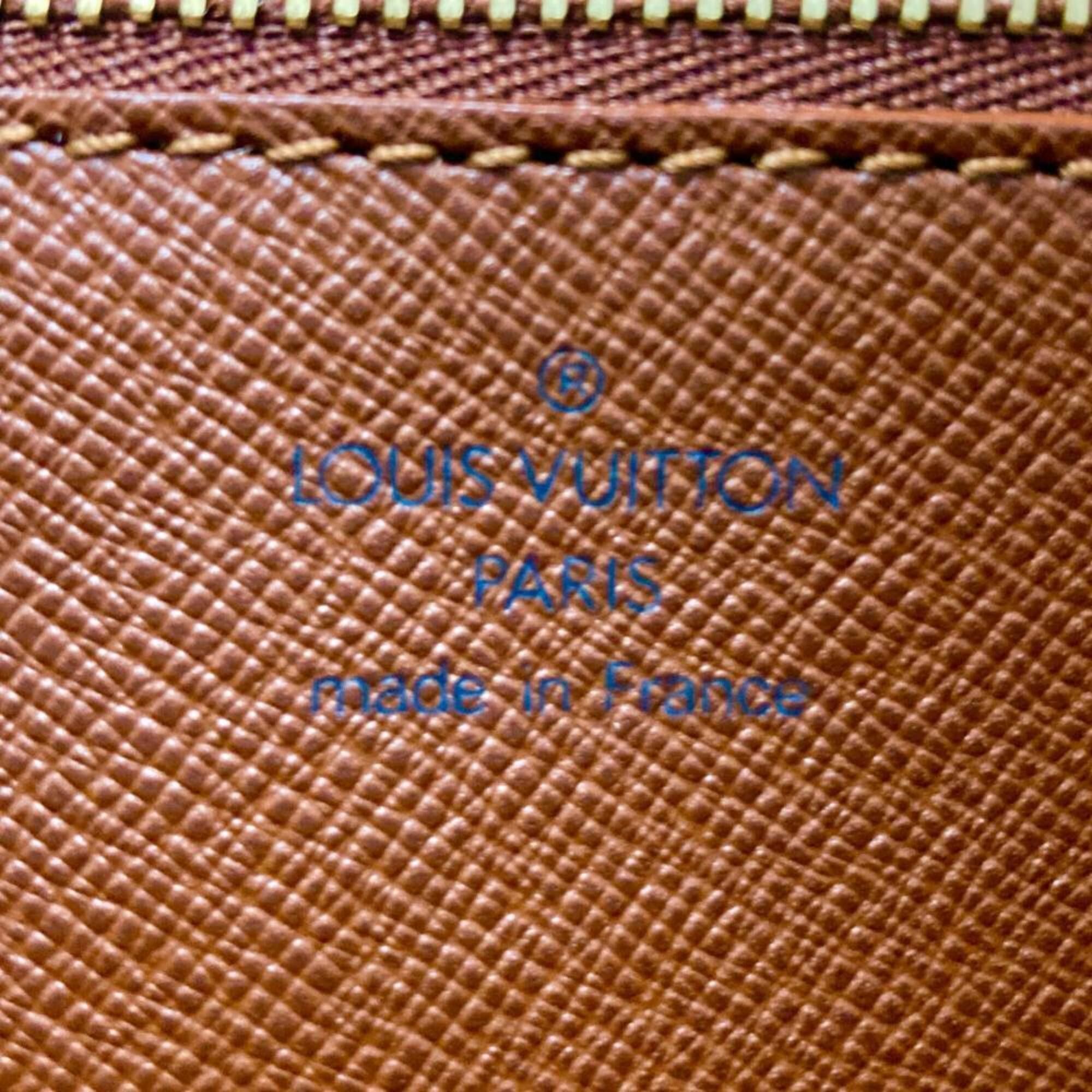Louis Vuitton Louis Vuitton Marly Dragonne Handbag, Monogram Canvas and Natural Leather, M51825 Brown, SL0041 (Second Bag) Size ONE SIZE - 8 Thumbnail