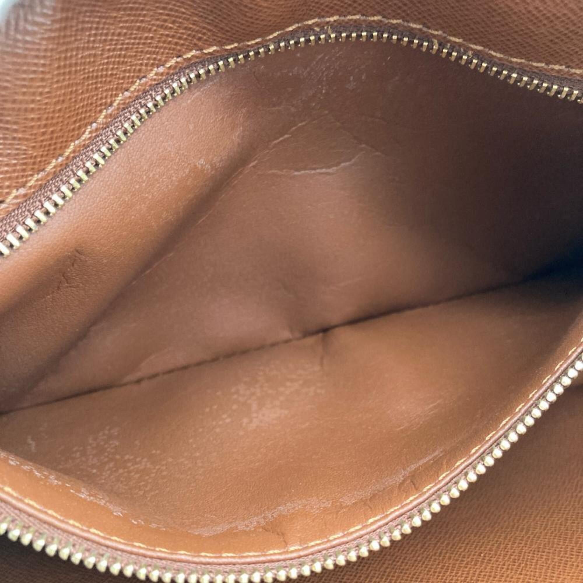 Louis Vuitton Louis Vuitton Marly Dragonne Handbag, Monogram Canvas and Natural Leather, M51825 Brown, SL0041 (Second Bag) Size ONE SIZE - 7 Thumbnail