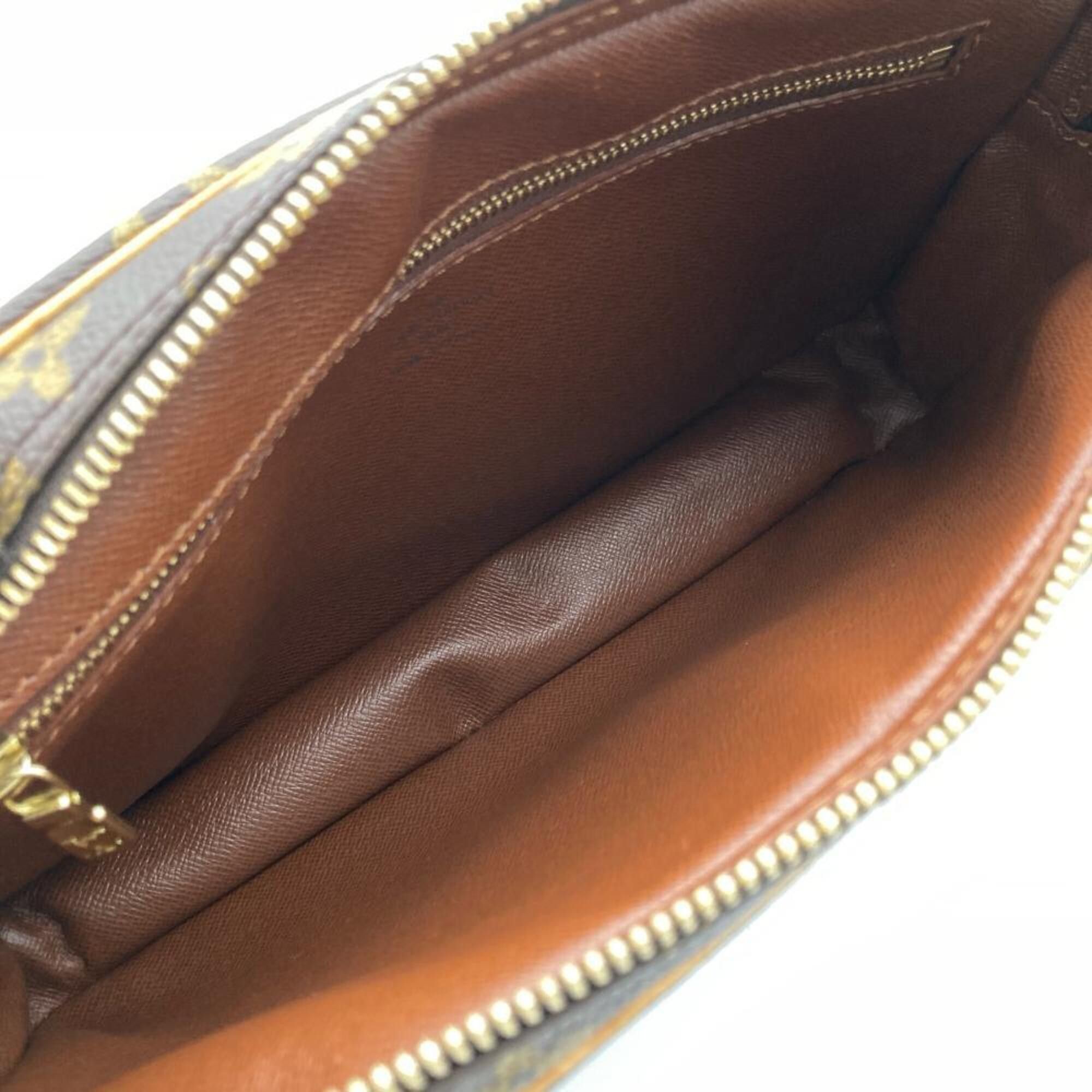 Louis Vuitton Louis Vuitton Marly Dragonne Handbag, Monogram Canvas and Natural Leather, M51825 Brown, SL0041 (Second Bag) Size ONE SIZE - 6 Thumbnail