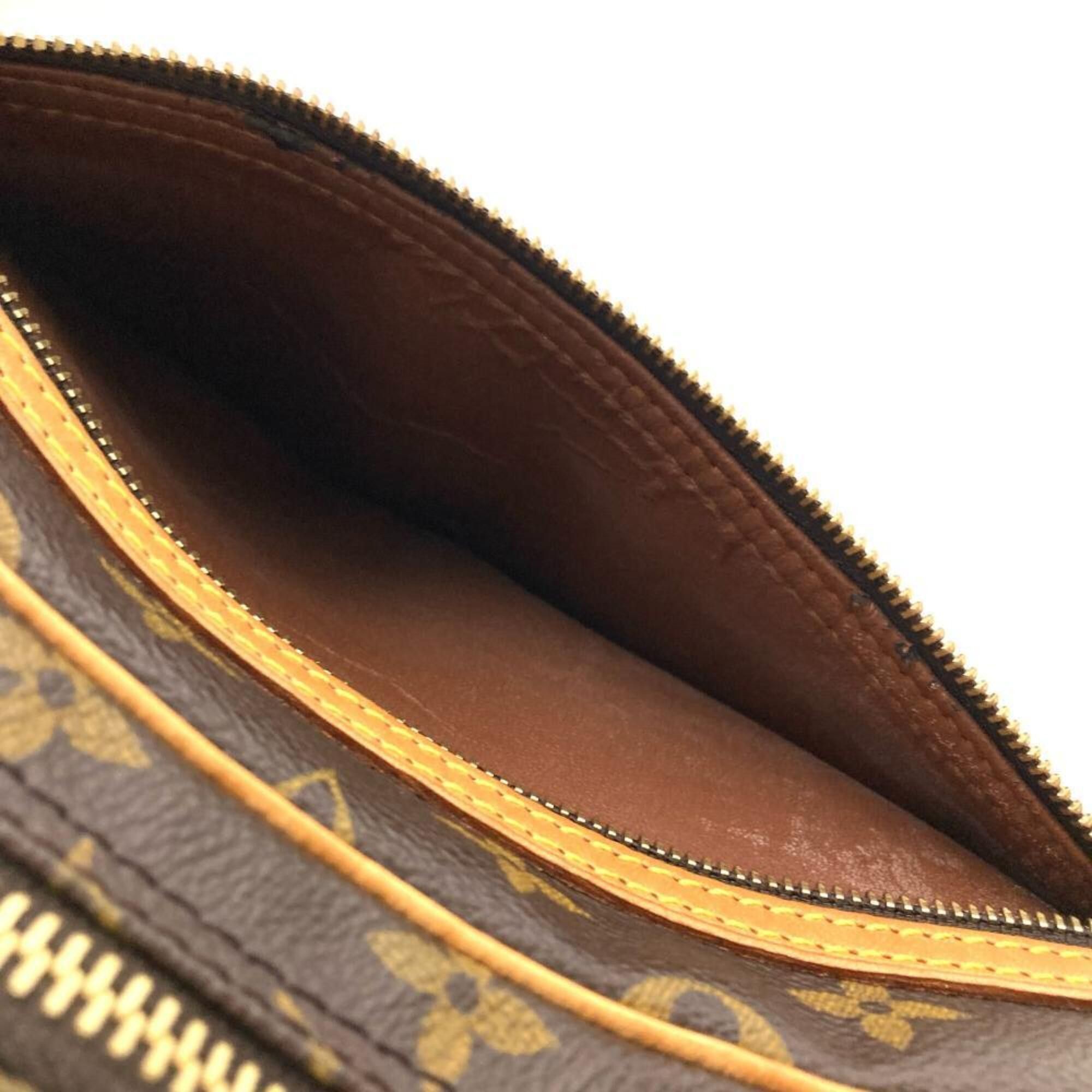Louis Vuitton Louis Vuitton Marly Dragonne Handbag, Monogram Canvas and Natural Leather, M51825 Brown, SL0041 (Second Bag) Size ONE SIZE - 5 Thumbnail