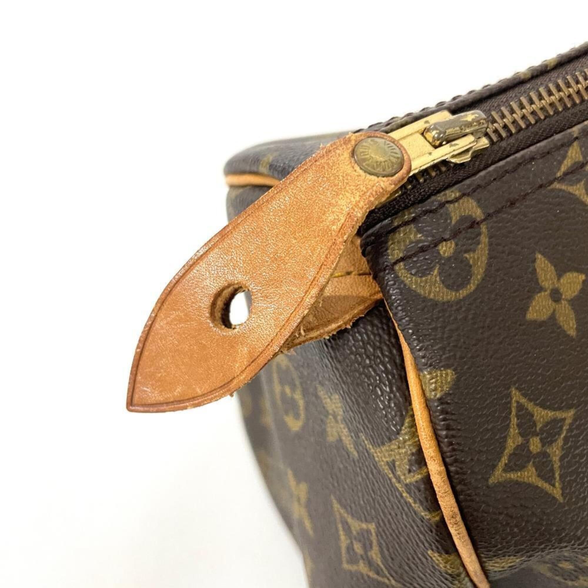 Louis Vuitton Louis Vuitton Speedy 35 Handbag, Monogram Canvas, M41524, Brown (Older Model) Size ONE SIZE - 5 Thumbnail