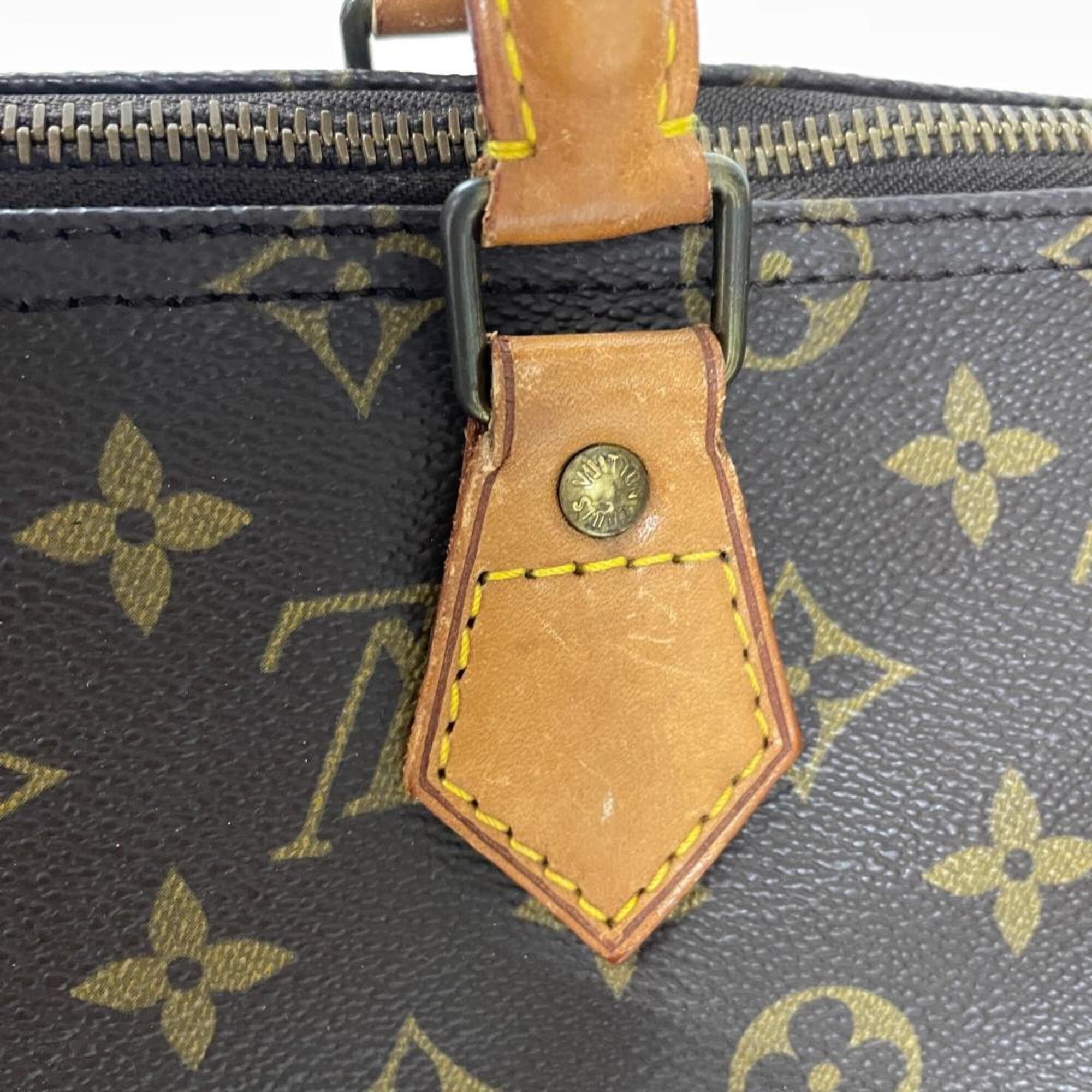 Louis Vuitton Louis Vuitton Speedy 35 Handbag, Monogram Canvas, M41524, Brown (Older Model) Size ONE SIZE - 6 Thumbnail