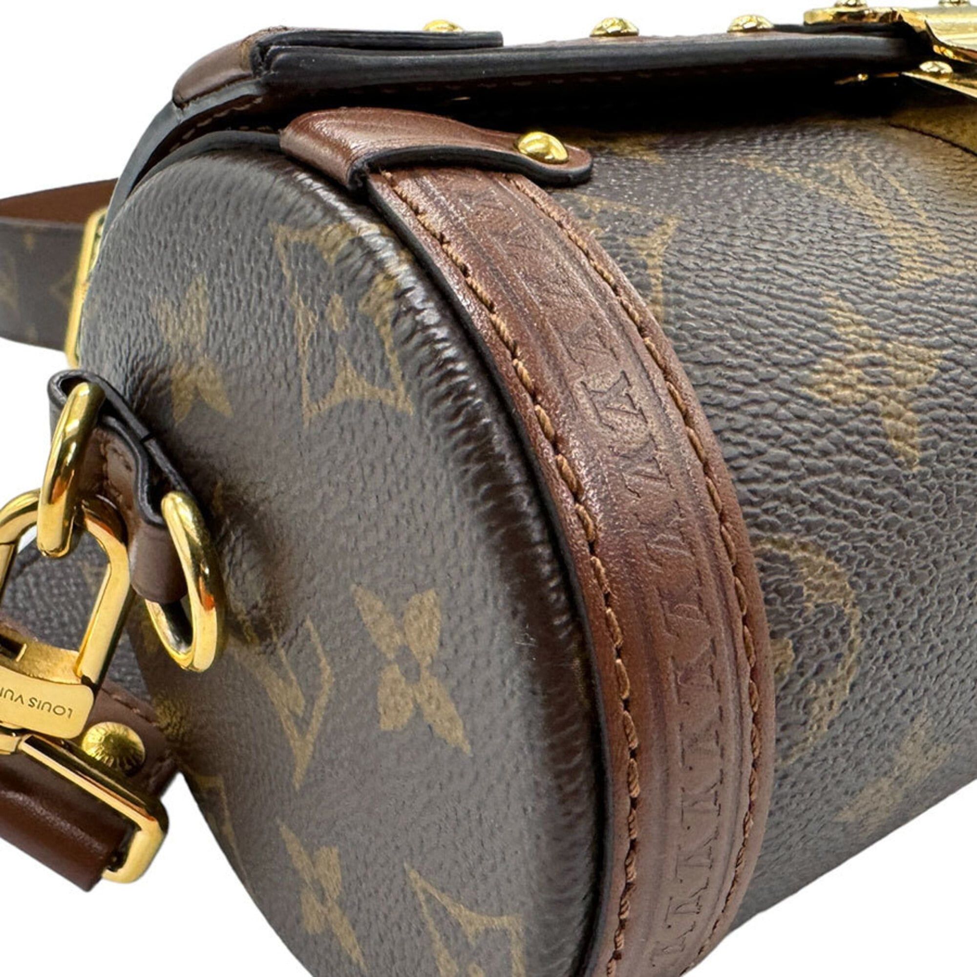 Louis Vuitton Louis Vuitton Shoulder Bag Monogram Papillon Trunk Canvas Brown Women's M57835 z9708 Size ONE SIZE - 7 Thumbnail