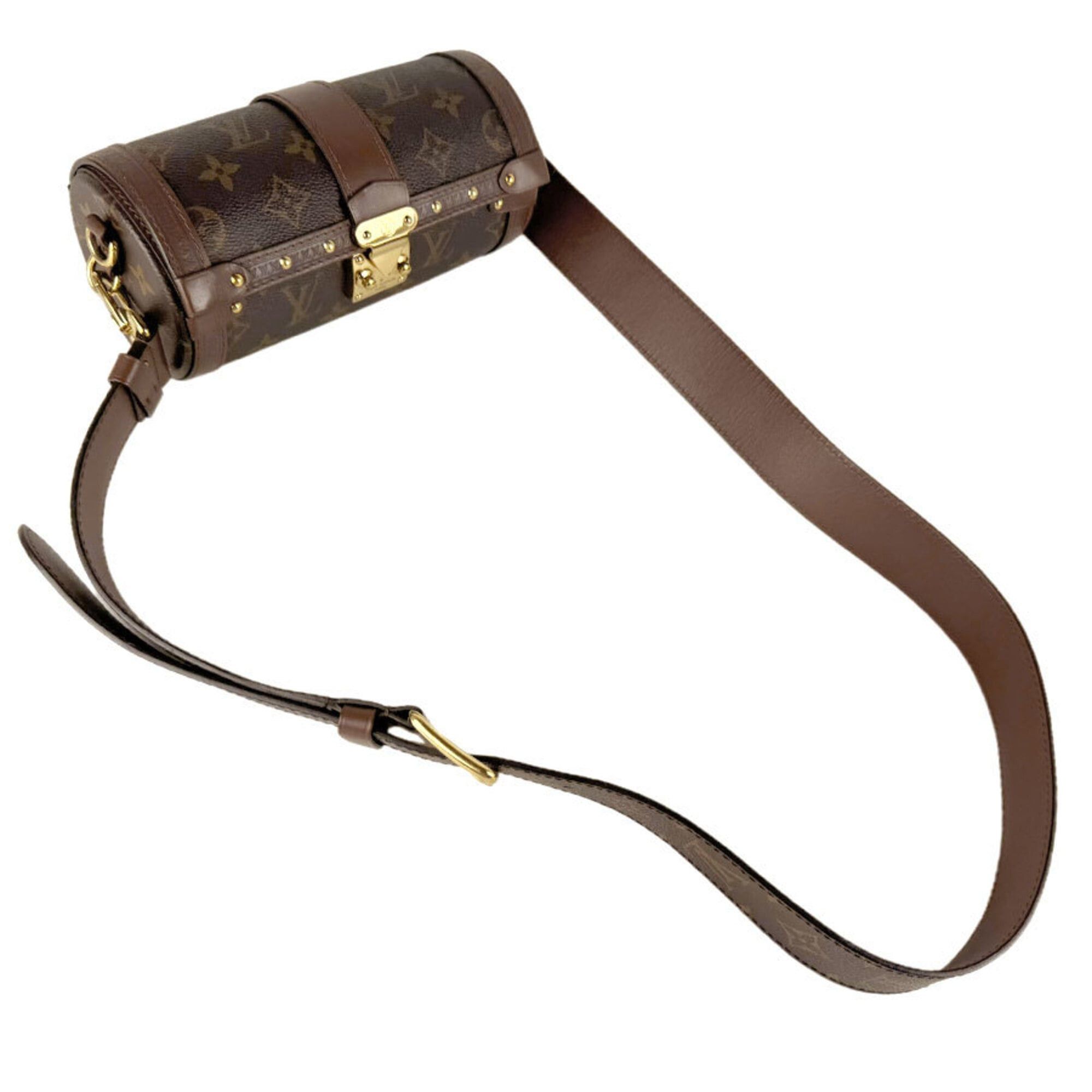 Louis Vuitton Louis Vuitton Shoulder Bag Monogram Papillon Trunk Canvas Brown Women's M57835 z9708 Size ONE SIZE - 10 Thumbnail