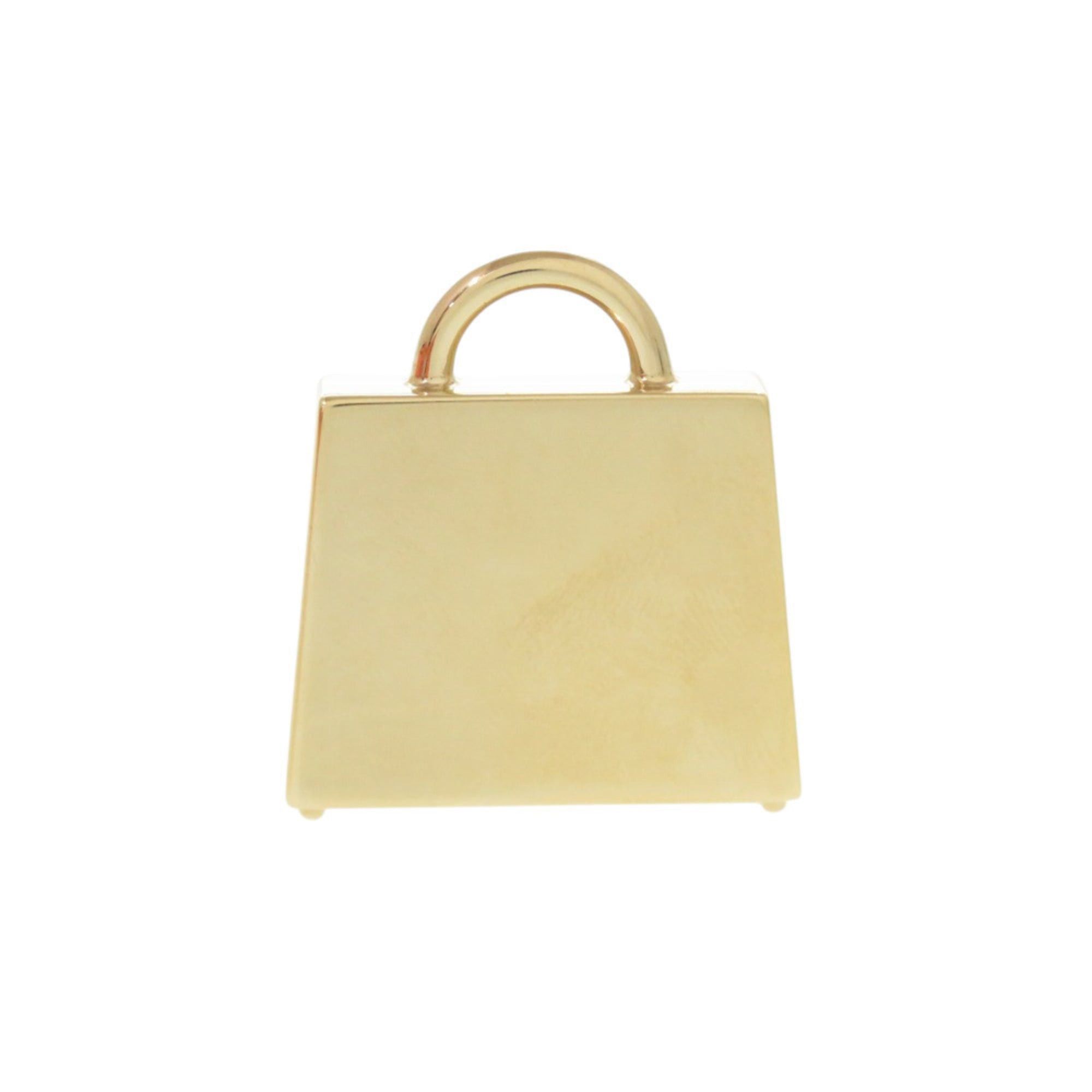 Hermes Hermes Curiosité Kelly handbag motif metal gold charm HERMES Size ONE SIZE - 3 Thumbnail