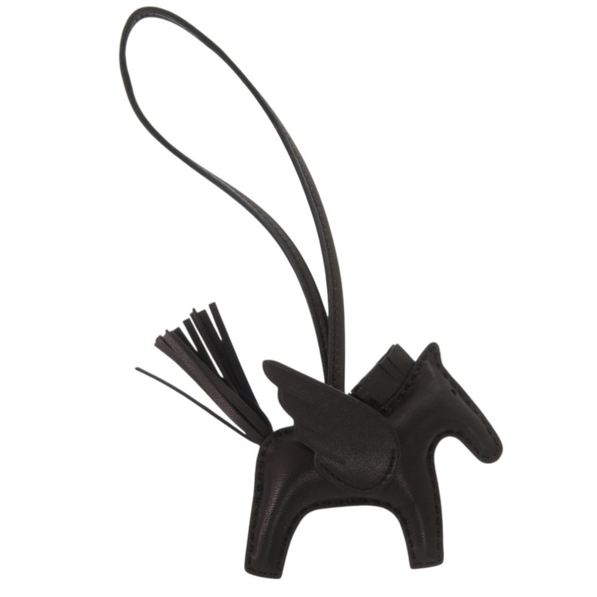 Hermes Hermes Rodeo Pegasus PM So Black Agneau Milo B Stamp (2023) Accessory Bag Charm 1032 HERMES Size ONE SIZE - 2 Thumbnail
