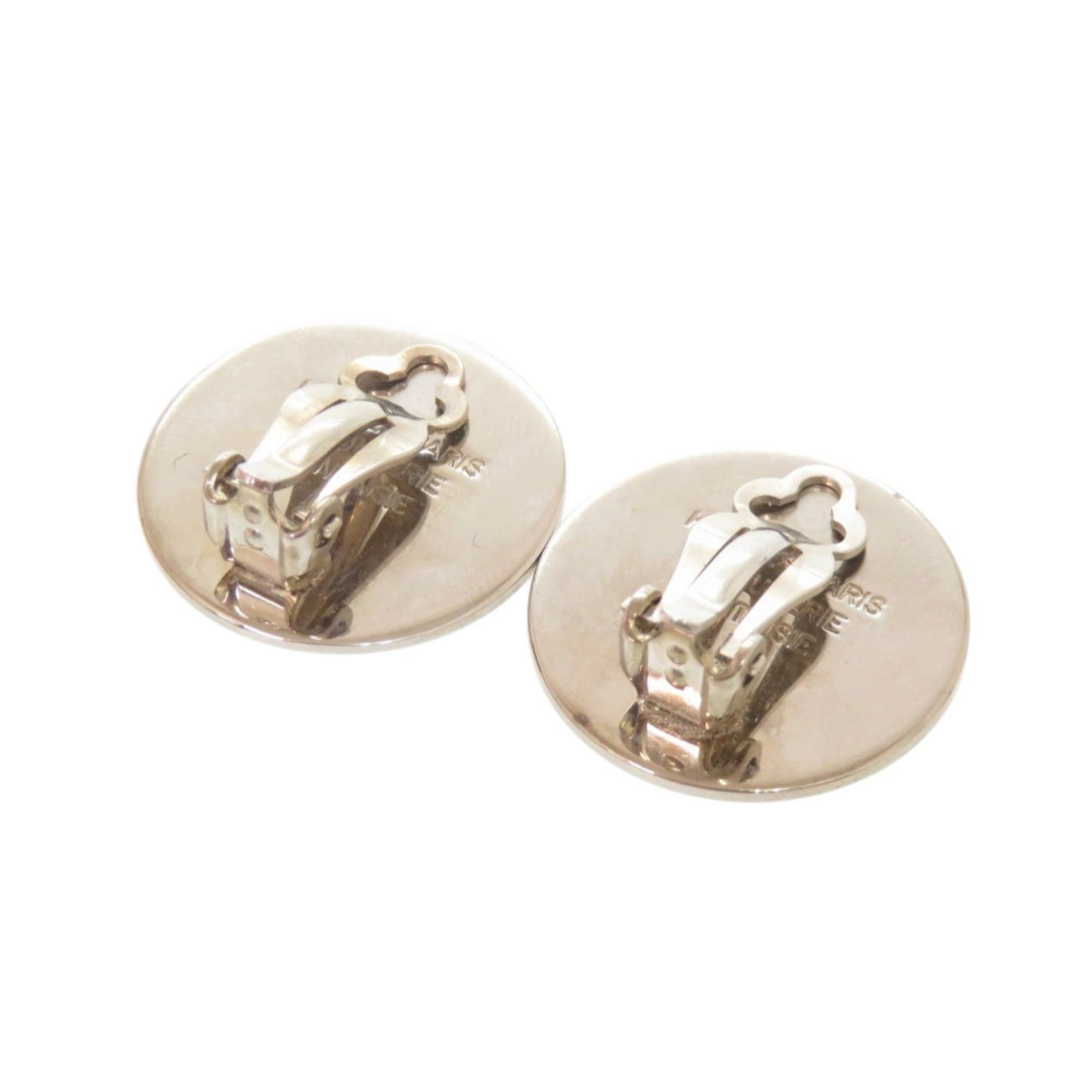 Hermes Hermes Sellier Silver Earrings, Accessory 1655 HERMES Size ONE SIZE - 2 Thumbnail