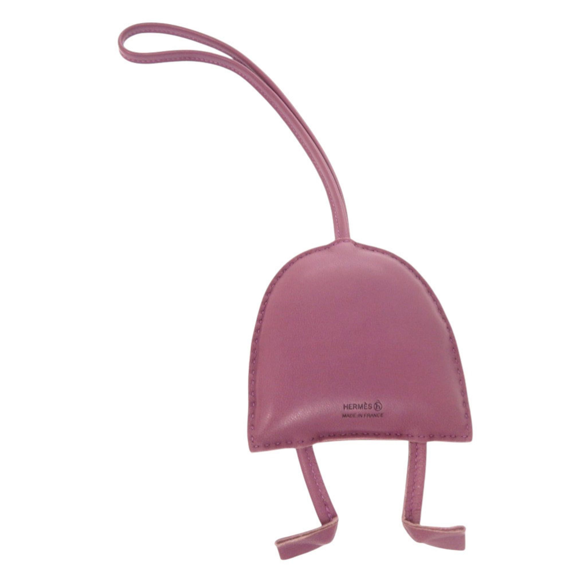 Hermes Hermes Owl Petit H Agneau Milo Purple Accessory Bag Charm 0298 HERMES Size ONE SIZE - 3 Thumbnail