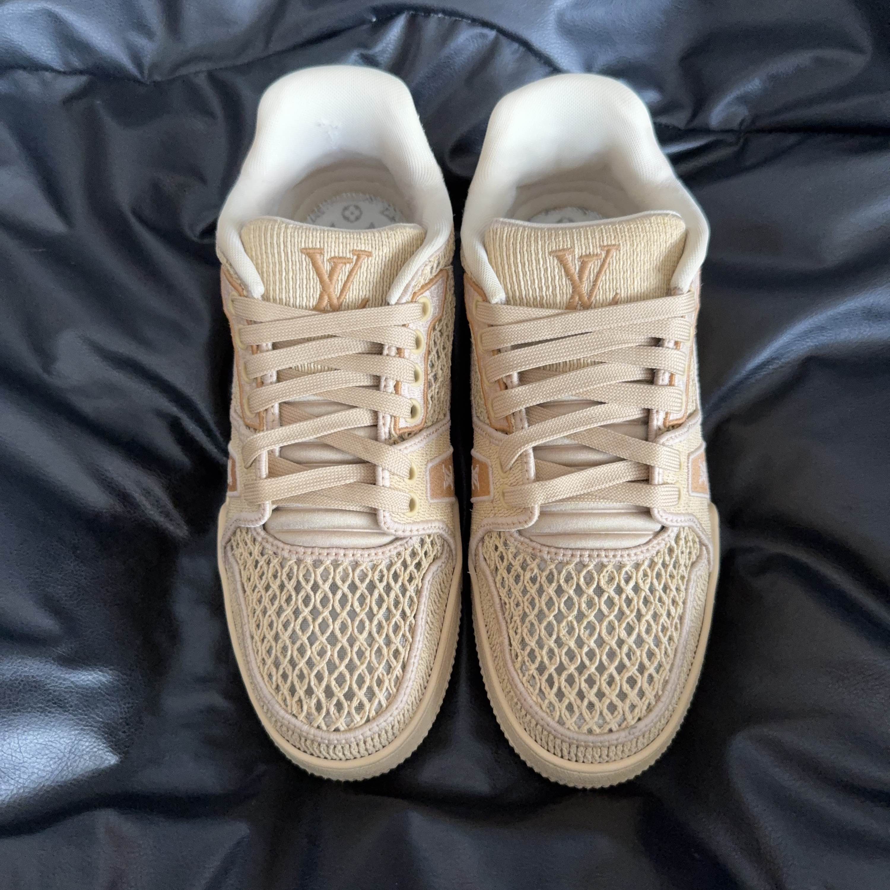 Louis Vuitton Louis Vuitton Trainer Mesh Low-Top Sneakers Size 7.5 Size US 7.5 / EU 40-41 - 2 Thumbnail