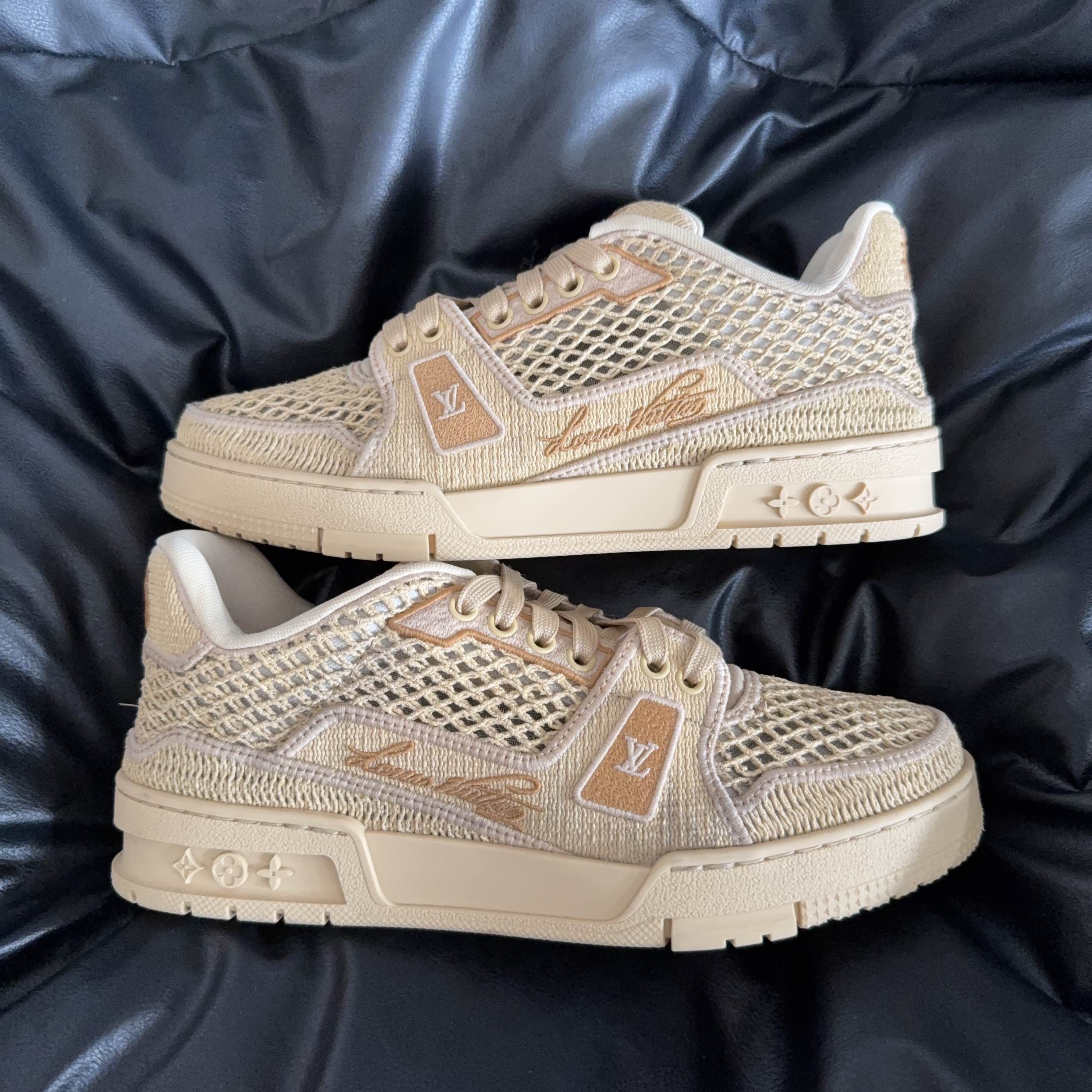 Louis Vuitton Louis Vuitton Trainer Mesh Low-Top Sneakers Size 7.5 Size US 7.5 / EU 40-41 - 9 Thumbnail
