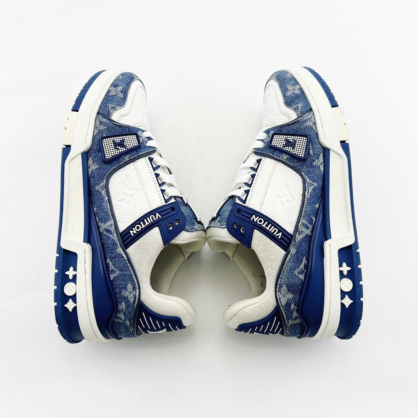 Louis Vuitton Louis Vuitton Monogram Denim Trainer Sneakers Size US 5.5 Size US 5.5 / EU 38 - 6 Thumbnail
