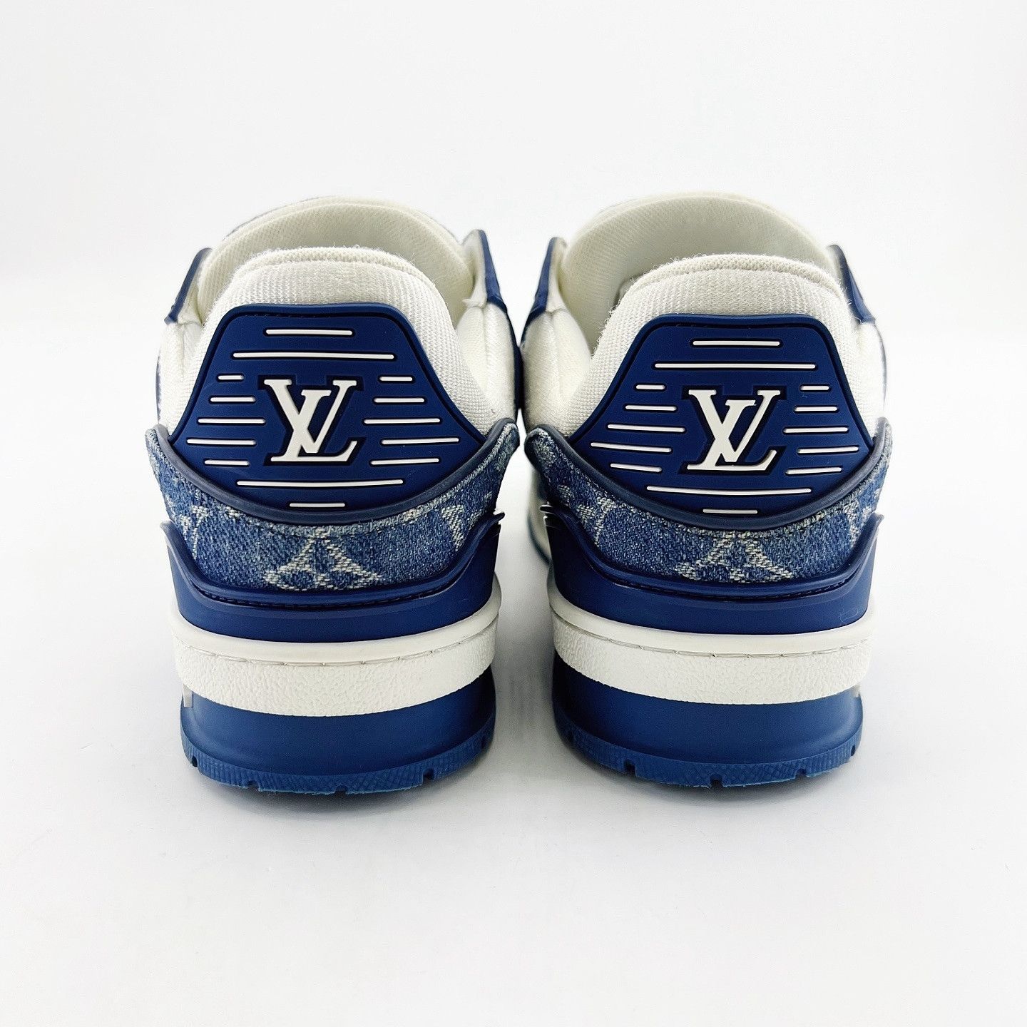 Louis Vuitton Louis Vuitton Monogram Denim Trainer Sneakers Size US 5.5 Size US 5.5 / EU 38 - 3 Thumbnail