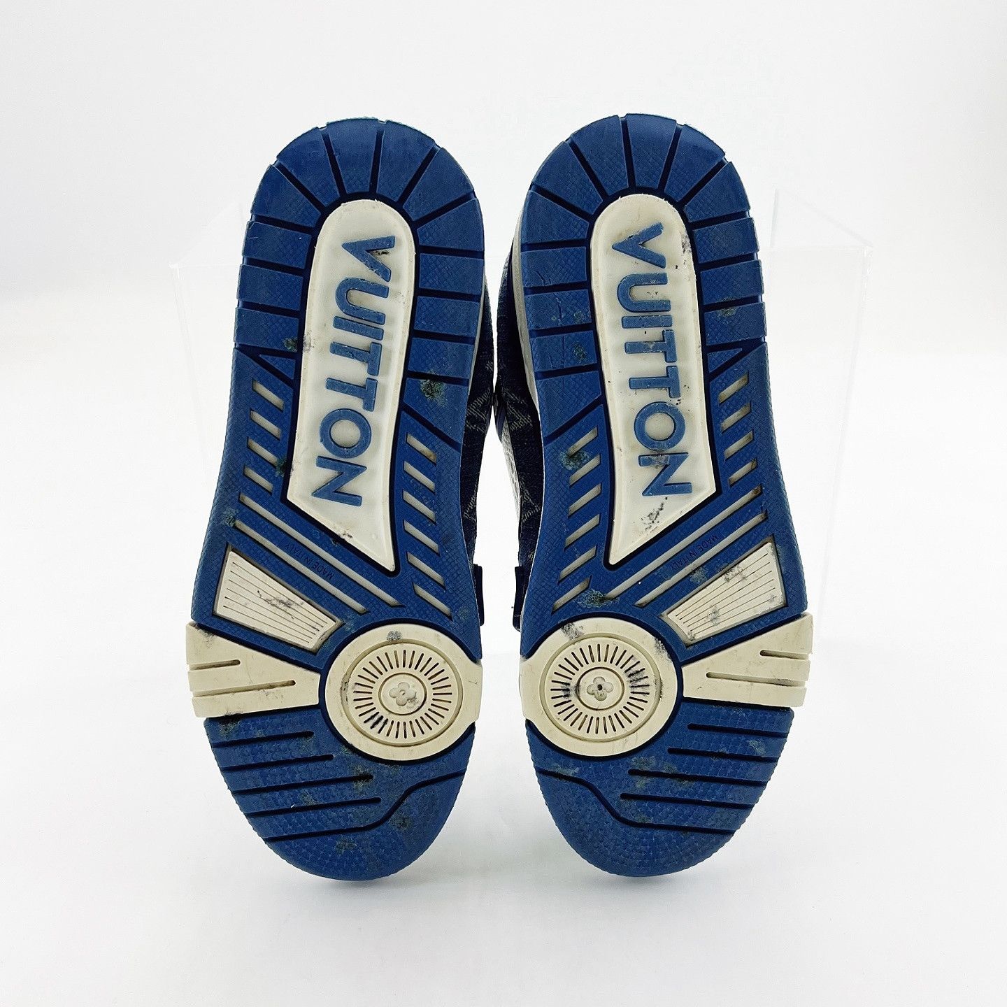 Louis Vuitton Louis Vuitton Monogram Denim Trainer Sneakers Size US 5.5 Size US 5.5 / EU 38 - 4 Thumbnail