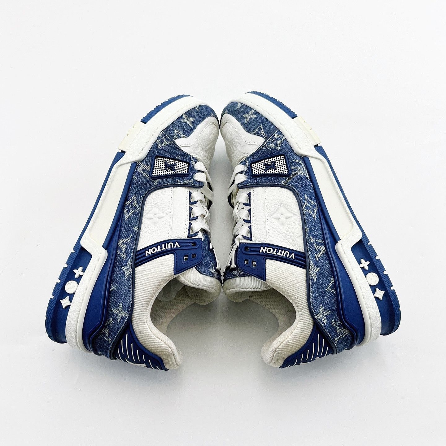 Louis Vuitton Louis Vuitton Monogram Denim Trainer Sneakers Size 6 Size US 6 / EU 39 - 7 Thumbnail