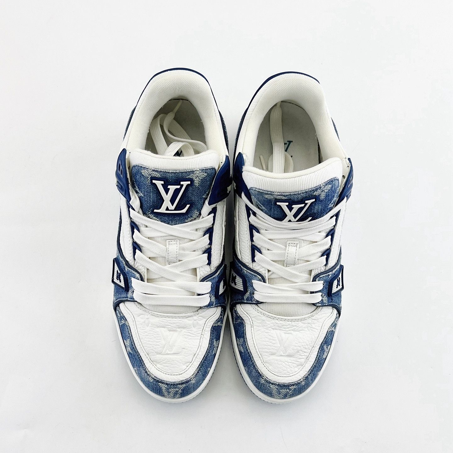 Louis Vuitton Louis Vuitton Monogram Denim Trainer Sneakers US 7 Size US 7 / EU 40 - 2 Thumbnail