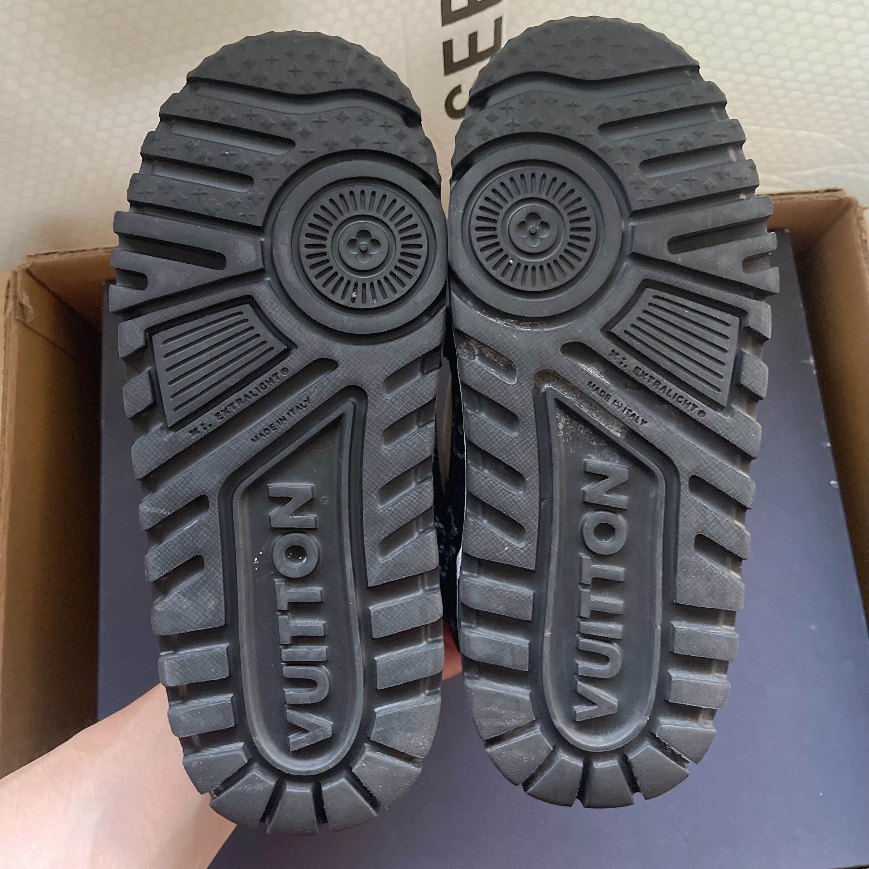 Louis Vuitton Louis Vuitton Monogram Denim Trainer Maxi Sneakers Size 38 Size US 8 / IT 38 - 4 Thumbnail