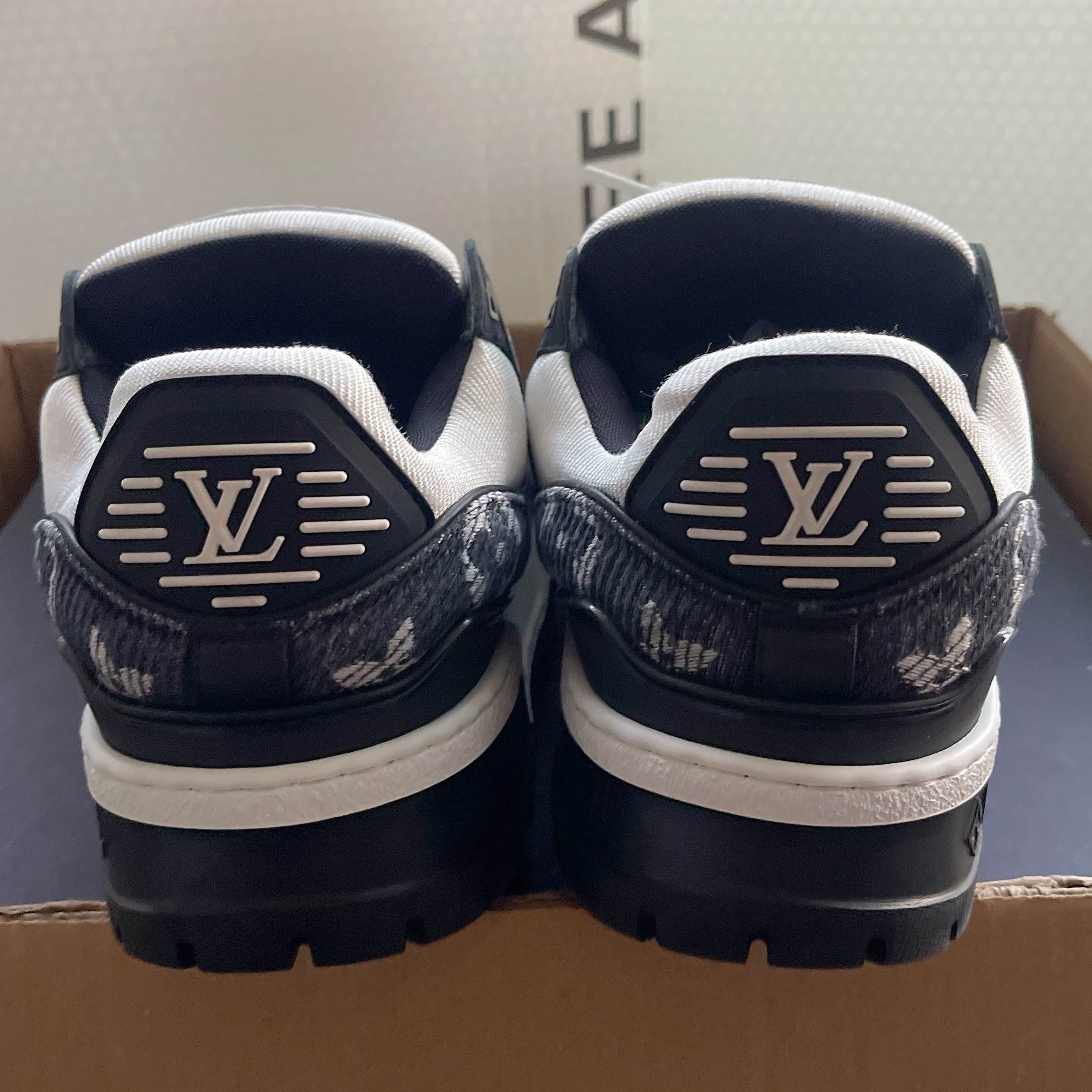 Louis Vuitton Louis Vuitton Monogram Denim Trainer Maxi Sneakers Size 38 Size US 8 / IT 38 - 3 Thumbnail