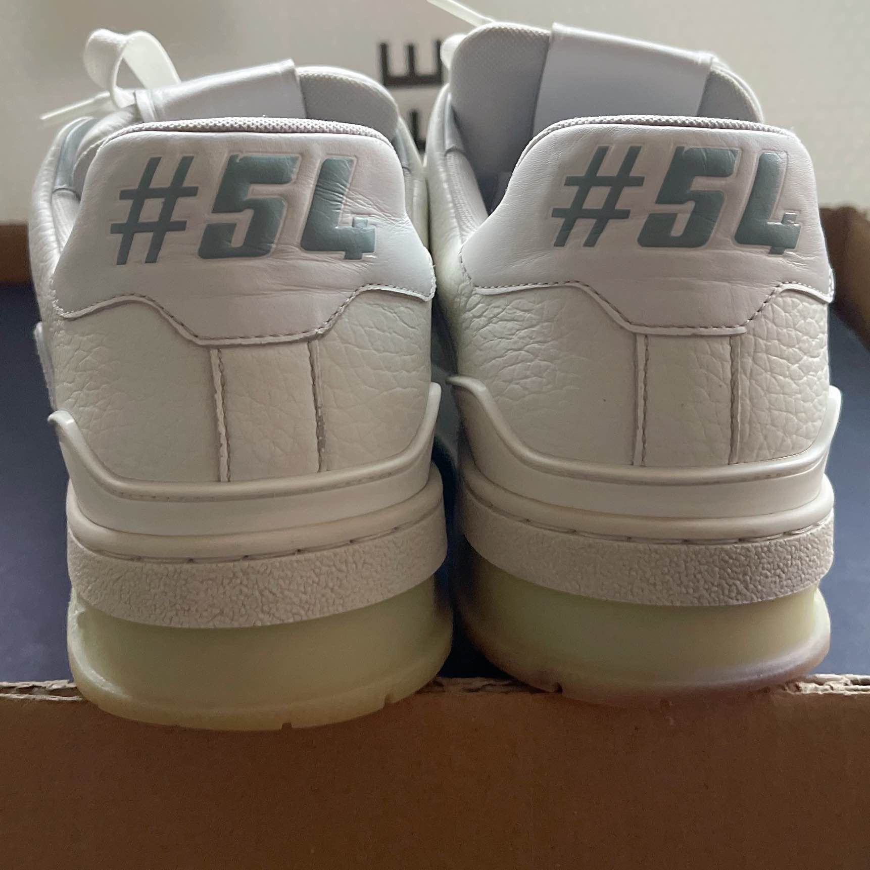 Louis Vuitton Louis Vuitton LV Trainer White Sneakers Size 8.5 Size US 8.5 / EU 41-42 - 3 Thumbnail