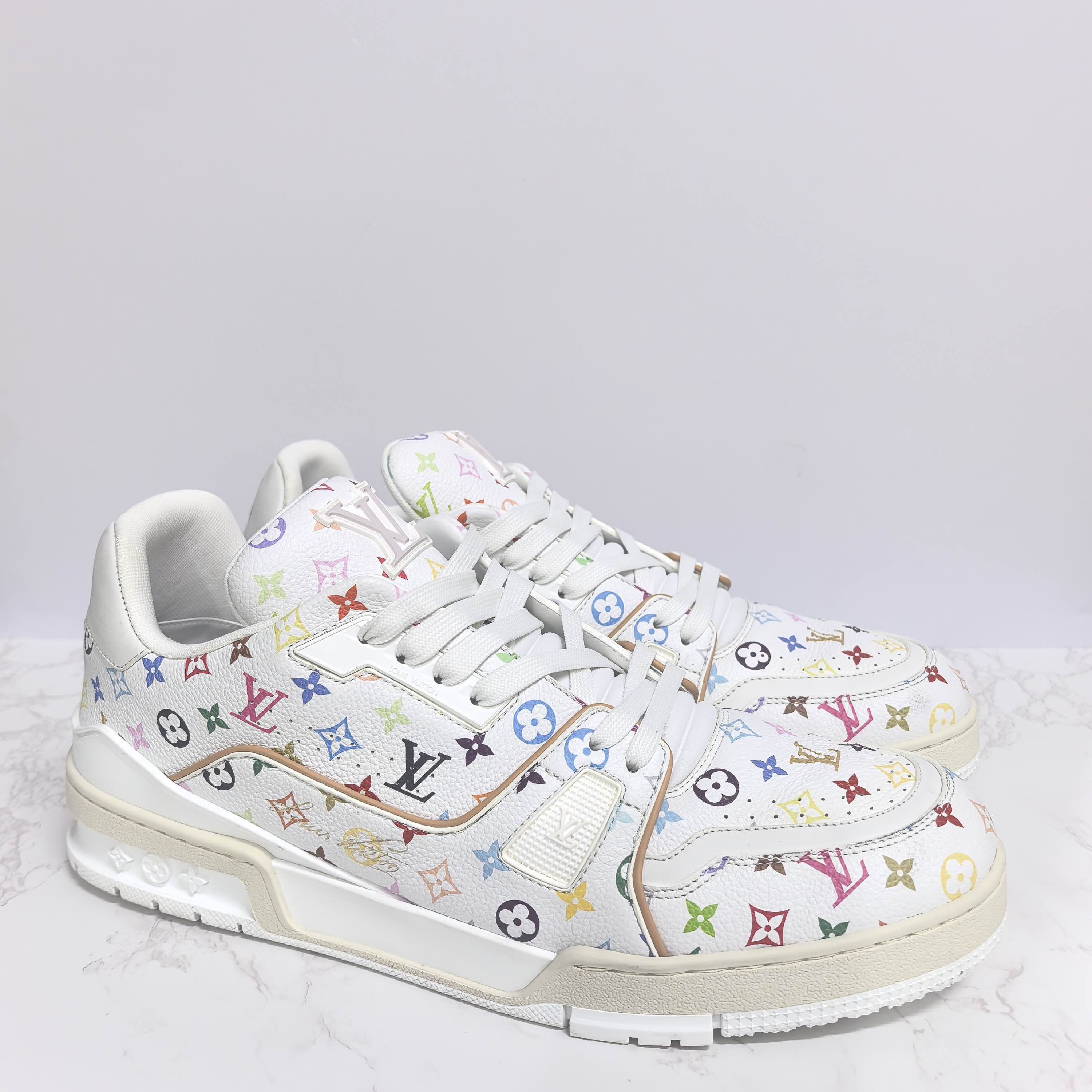 Louis Vuitton Louis Vuitton x Murakami Trainer Sneakers Size 11 Size US 11 / EU 44 - 7 Thumbnail