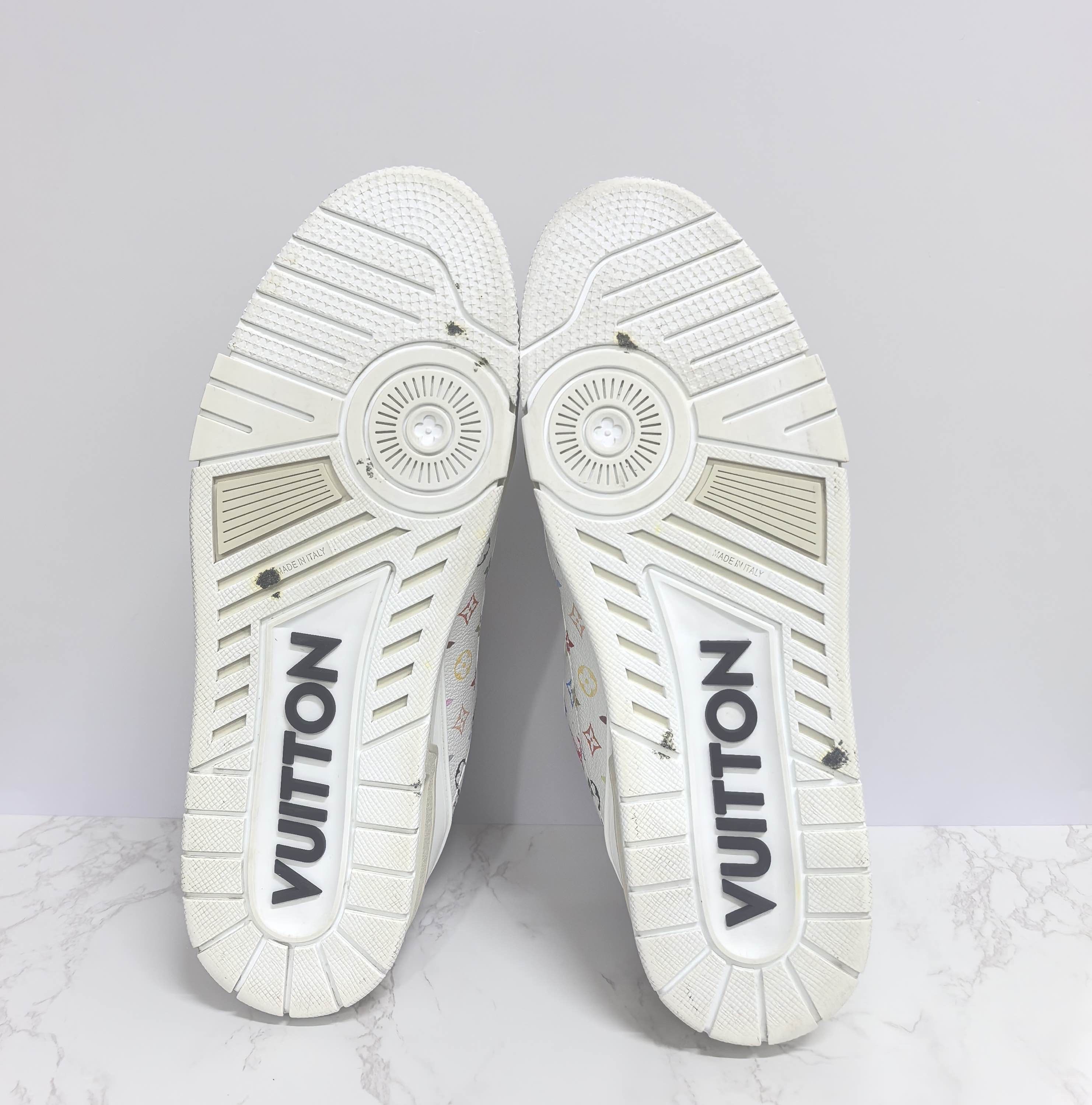 Louis Vuitton Louis Vuitton x Murakami Trainer Sneakers Size 11 Size US 11 / EU 44 - 4 Thumbnail