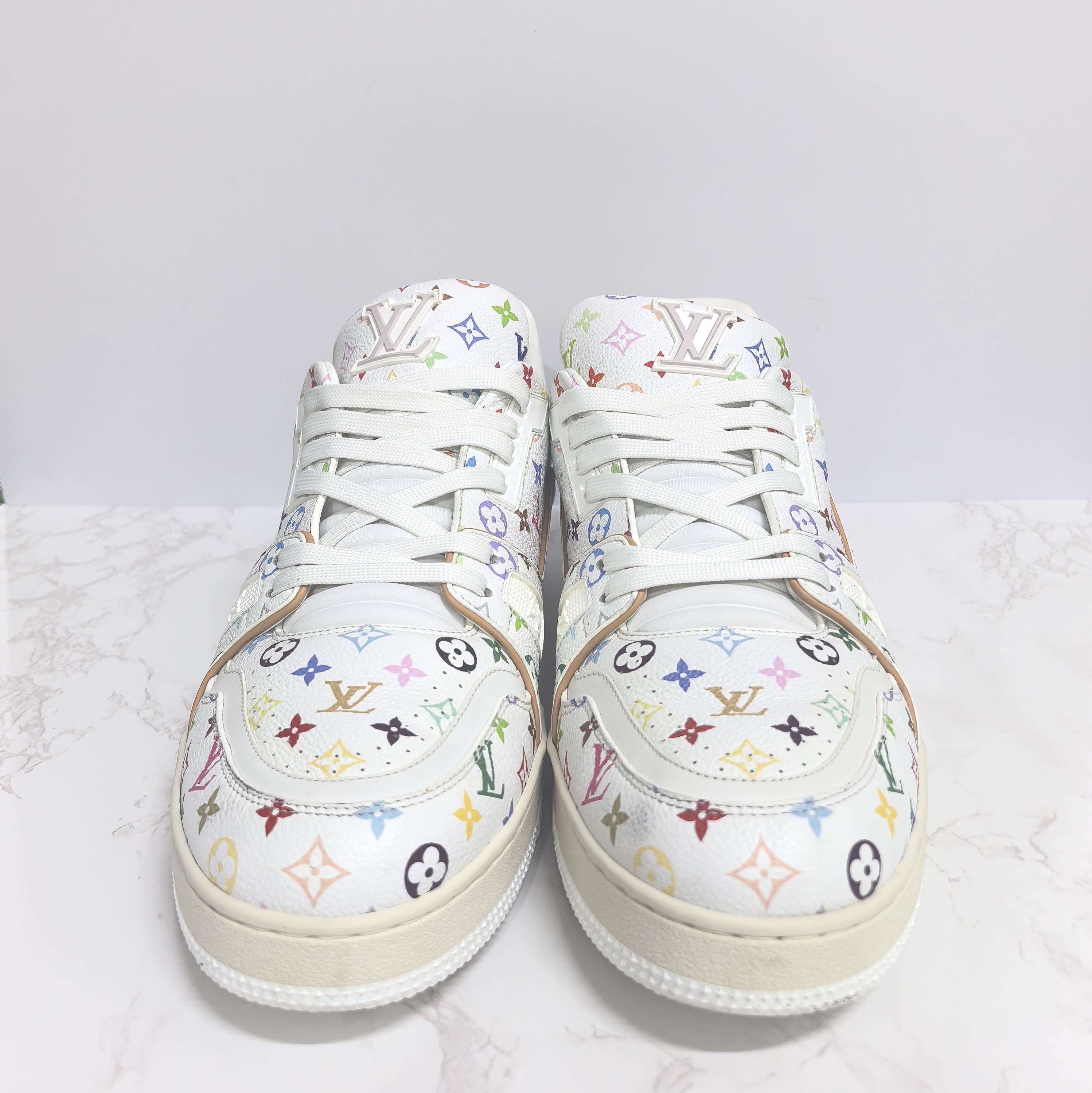Louis Vuitton Louis Vuitton x Murakami Trainer Sneakers Size 11 Size US 11 / EU 44 - 2 Thumbnail