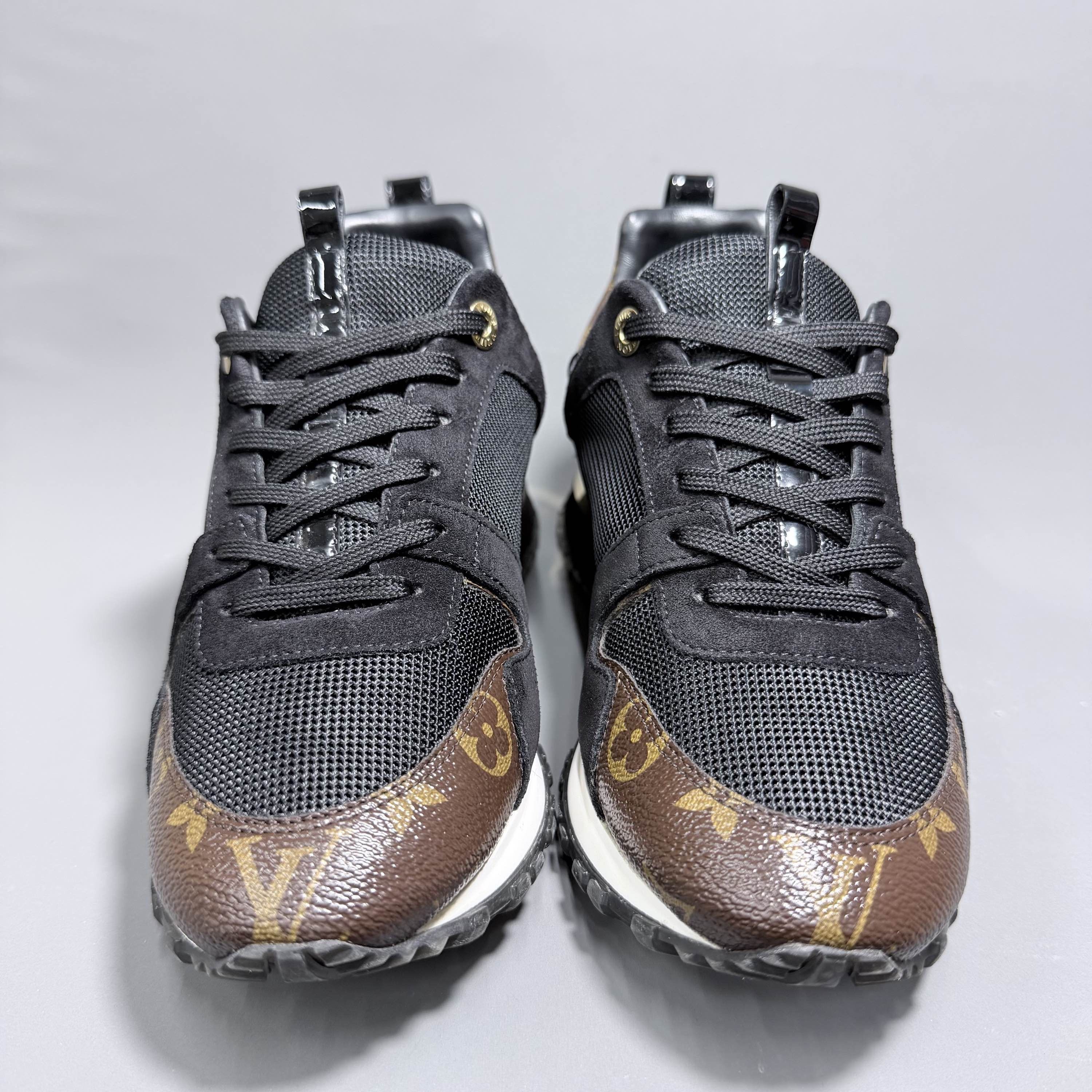 Louis Vuitton Louis Vuitton Run Away Monogram Suede Sneakers Size 38 Size US 8 / IT 38 - 2 Thumbnail