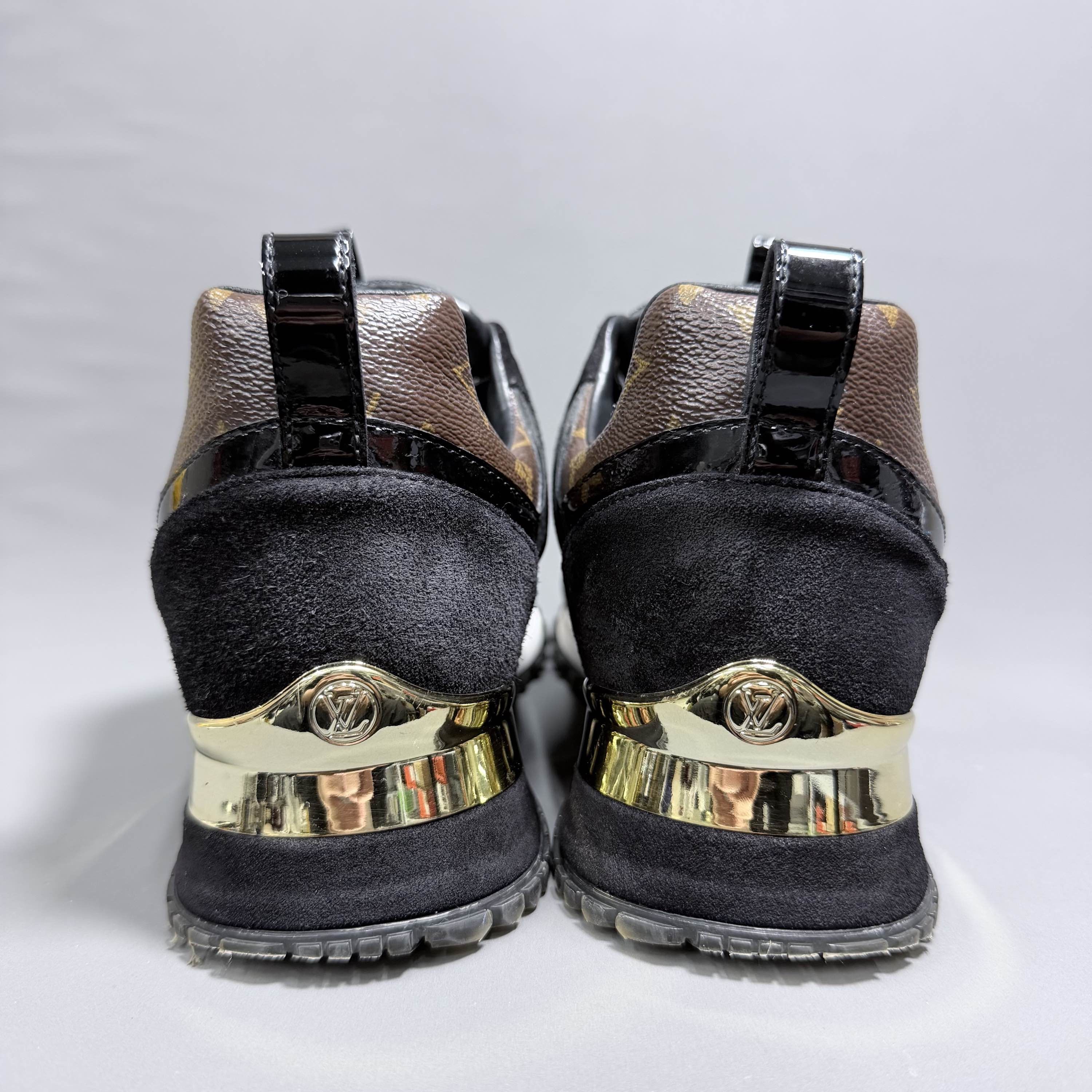 Louis Vuitton Louis Vuitton Run Away Monogram Suede Sneakers Size 38 Size US 8 / IT 38 - 3 Thumbnail
