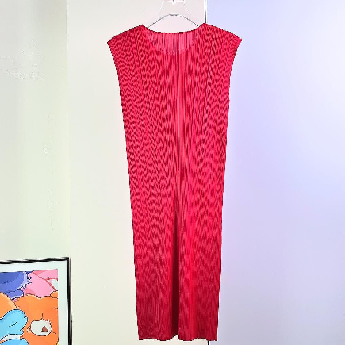 Issey Miyake Pleats Please Issey Miyake Pleated Sleeveless Dress Size 2 Size M / US 6-8 / IT 42-44 - 2 Thumbnail