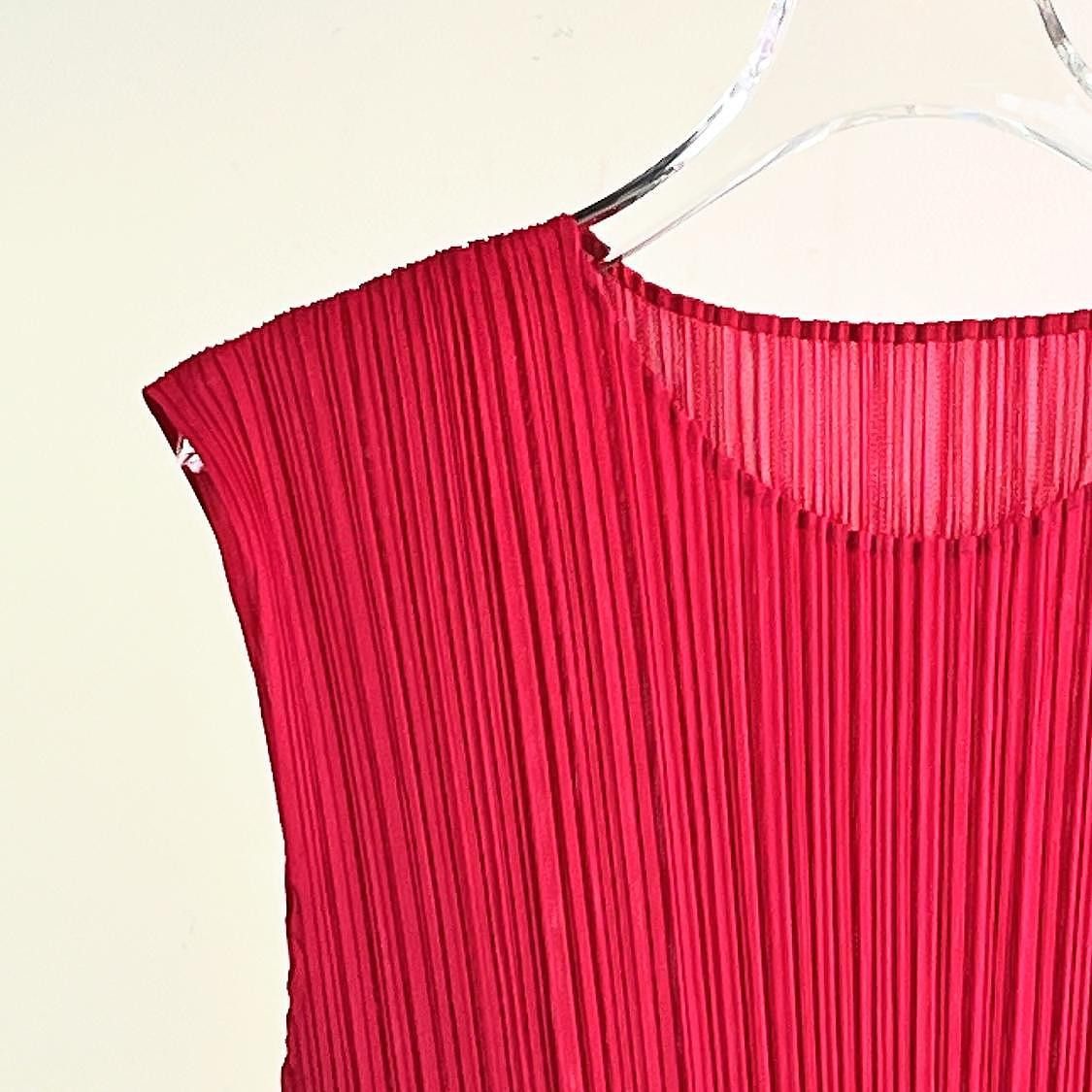 Issey Miyake Pleats Please Issey Miyake Pleated Sleeveless Dress Size 2 Size M / US 6-8 / IT 42-44 - 5 Thumbnail