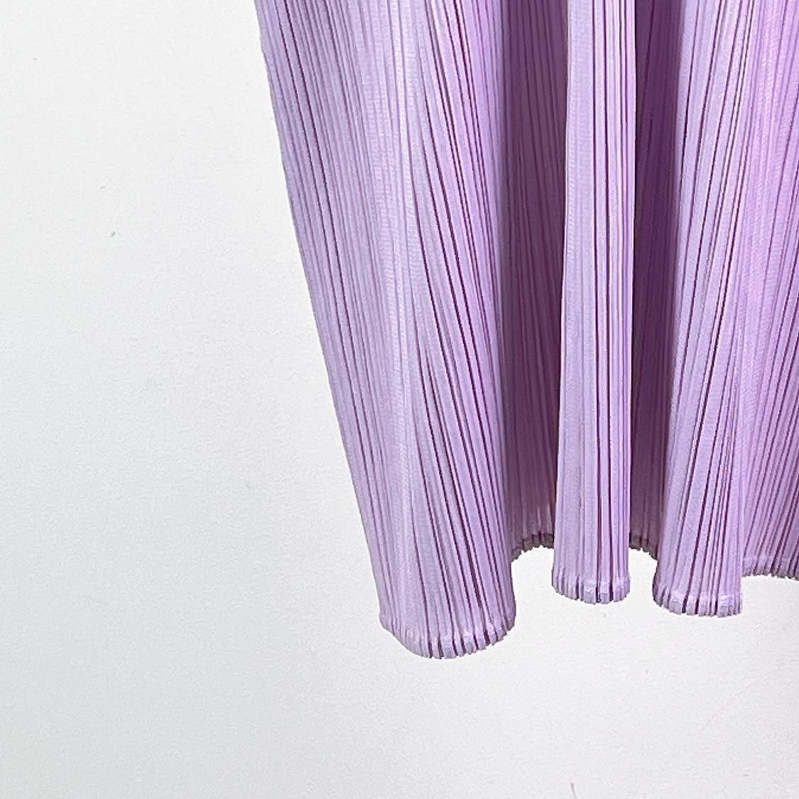 Pleats Please Issey Miyake Pleats Please Issey Miyake Purple Pleated Midi Dress Size 2 Size M / US 6-8 / IT 42-44 - 5 Thumbnail