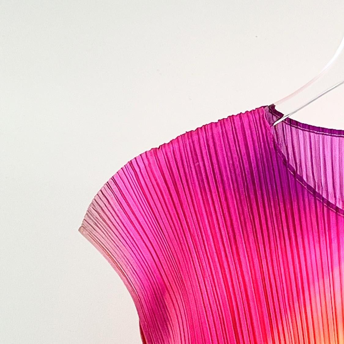 Pleats Please Issey Miyake Pleats Please Issey Miyake Rainbow Pleated Dress Size 1 Size S / US 4 / IT 40 - 6 Thumbnail
