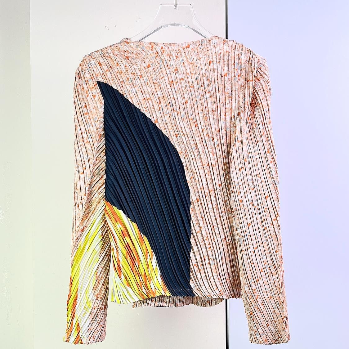 Issey Miyake Issey Miyake Abstract Print Zip-up Top Size 2 Size M / US 6-8 / IT 42-44 - 2 Thumbnail