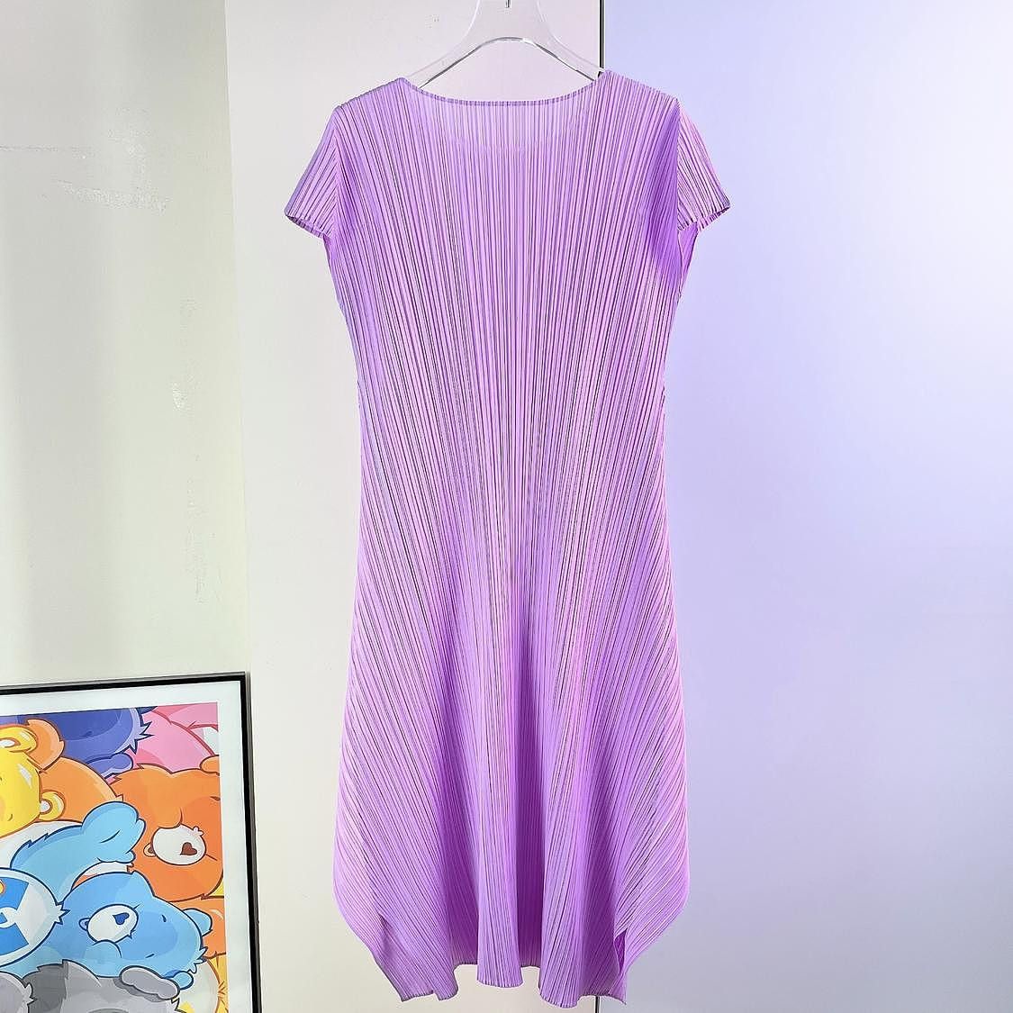 Pleats Please Issey Miyake Pleats Please Issey Miyake Pleated Midi Dress Size 3 Size M / US 6-8 / IT 42-44 - 2 Thumbnail