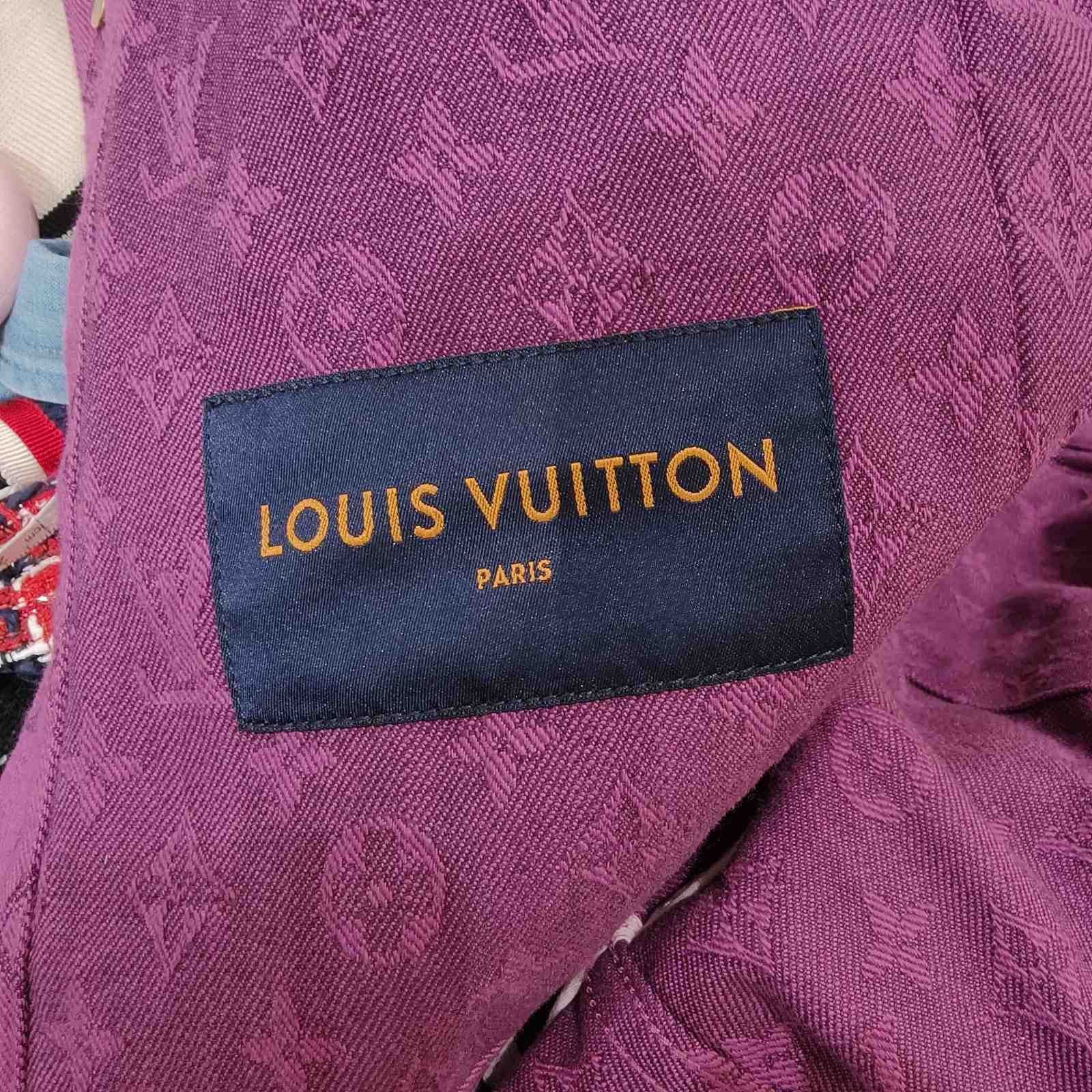 Louis Vuitton Louis Vuitton Monogram Denim Jacket Size 50 Size US M / EU 48-50 / 2 - 10 Thumbnail