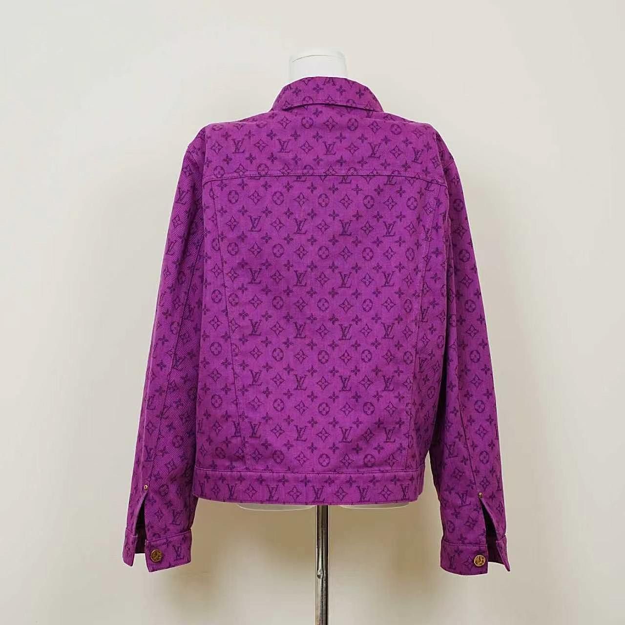 Louis Vuitton Louis Vuitton Monogram Denim Jacket Size 50 Size US M / EU 48-50 / 2 - 2 Thumbnail