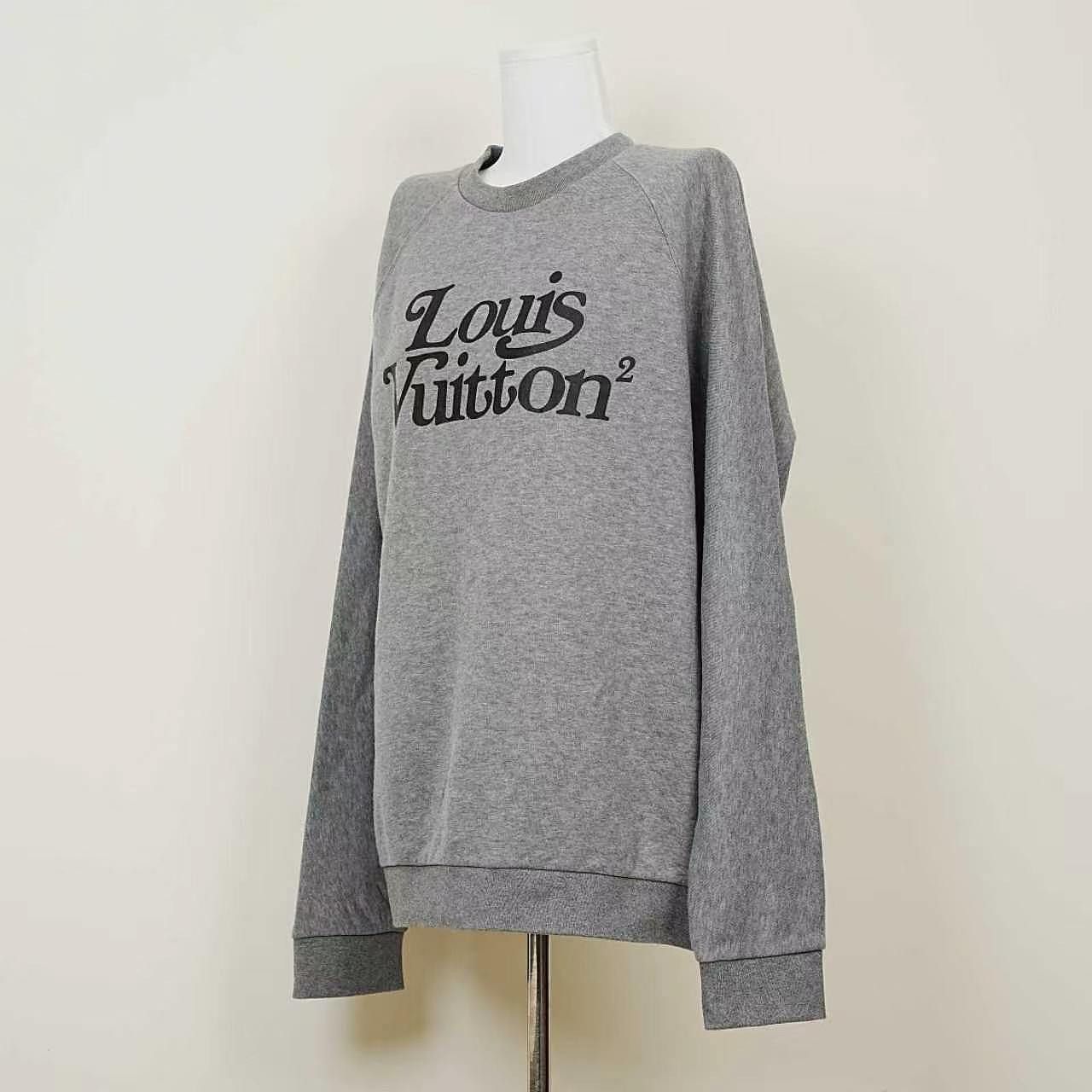 Louis Vuitton Louis Vuitton x Nigo Squared Logo Sweatshirt Size L Size US L / EU 52-54 / 3 - 10 Thumbnail