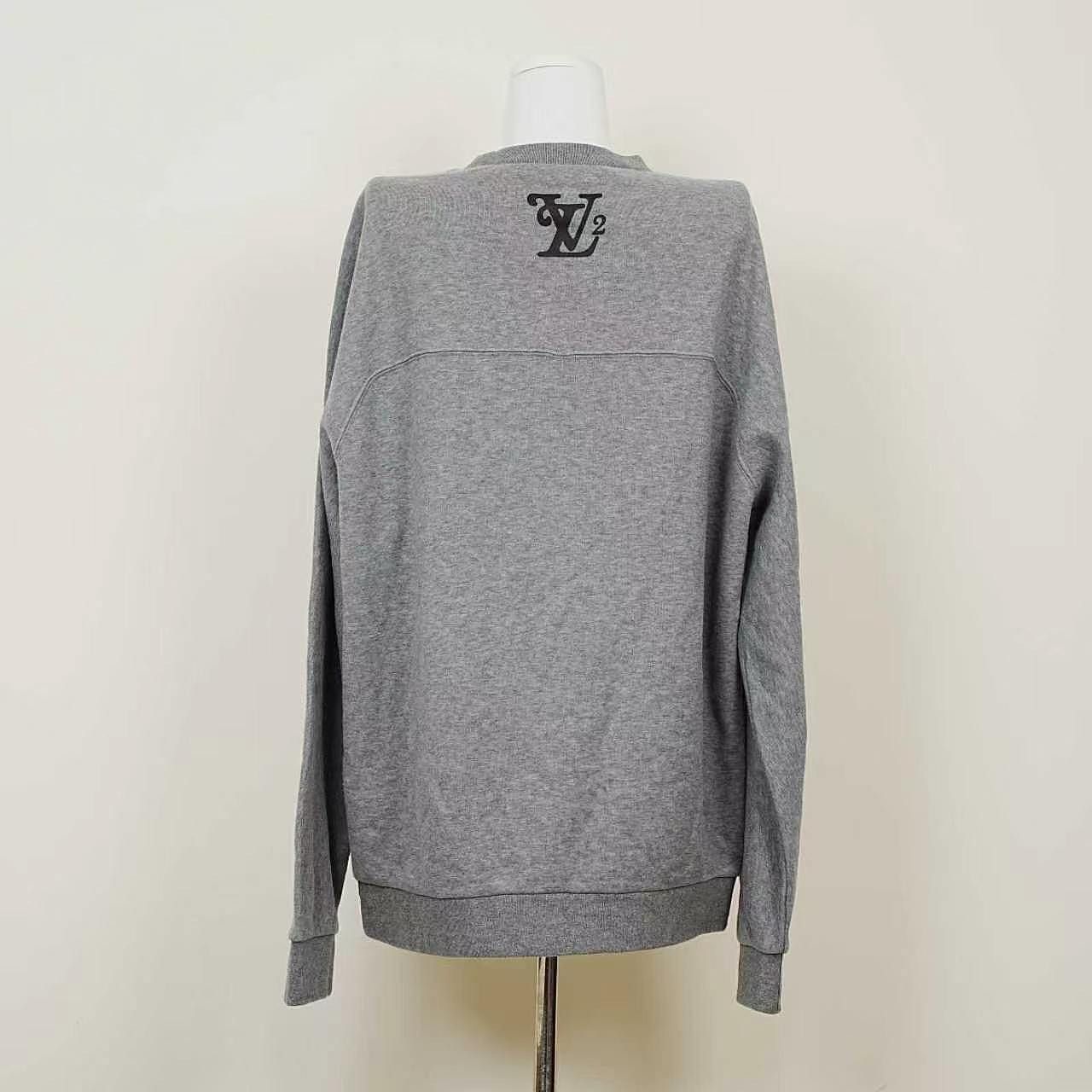 Louis Vuitton Louis Vuitton x Nigo Squared Logo Sweatshirt Size L Size US L / EU 52-54 / 3 - 2 Thumbnail