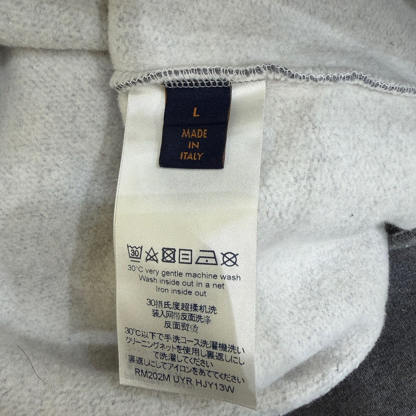 Louis Vuitton Louis Vuitton x Nigo Squared Logo Sweatshirt Size L Size US L / EU 52-54 / 3 - 4 Thumbnail