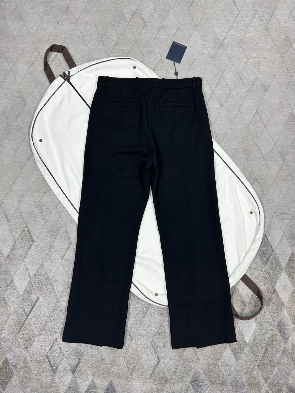 Louis Vuitton Louis Vuitton Black Trousers Size 28 Size US 28 / EU 44 - 2 Thumbnail