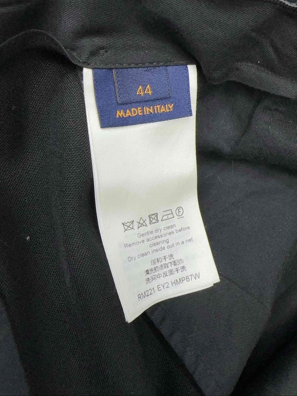 Louis Vuitton Louis Vuitton Black Trousers Size 28 Size US 28 / EU 44 - 4 Thumbnail