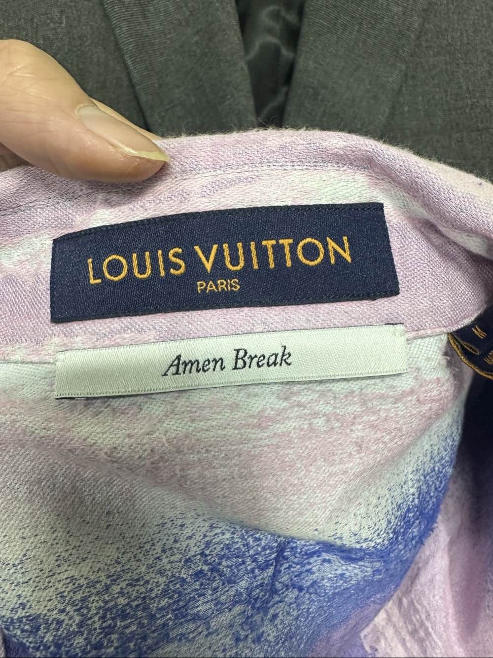 Louis Vuitton Louis Vuitton Amen Break Landscape Shirt Size M Size US M / EU 48-50 / 2 - 3 Thumbnail