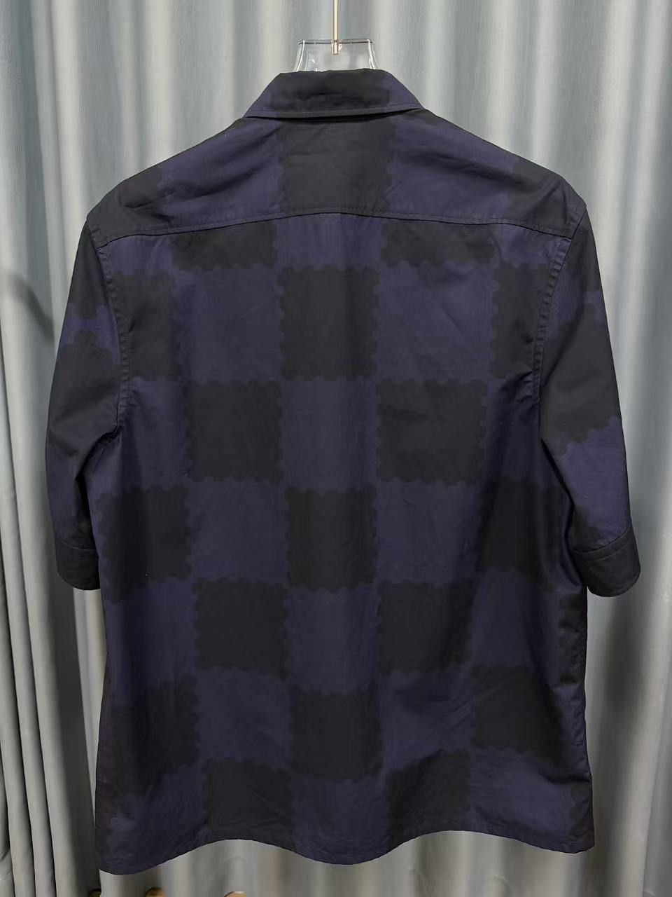 Louis Vuitton Louis Vuitton x Nigo Checkered Button Up Shirt Size L Size US L / EU 52-54 / 3 - 2 Thumbnail