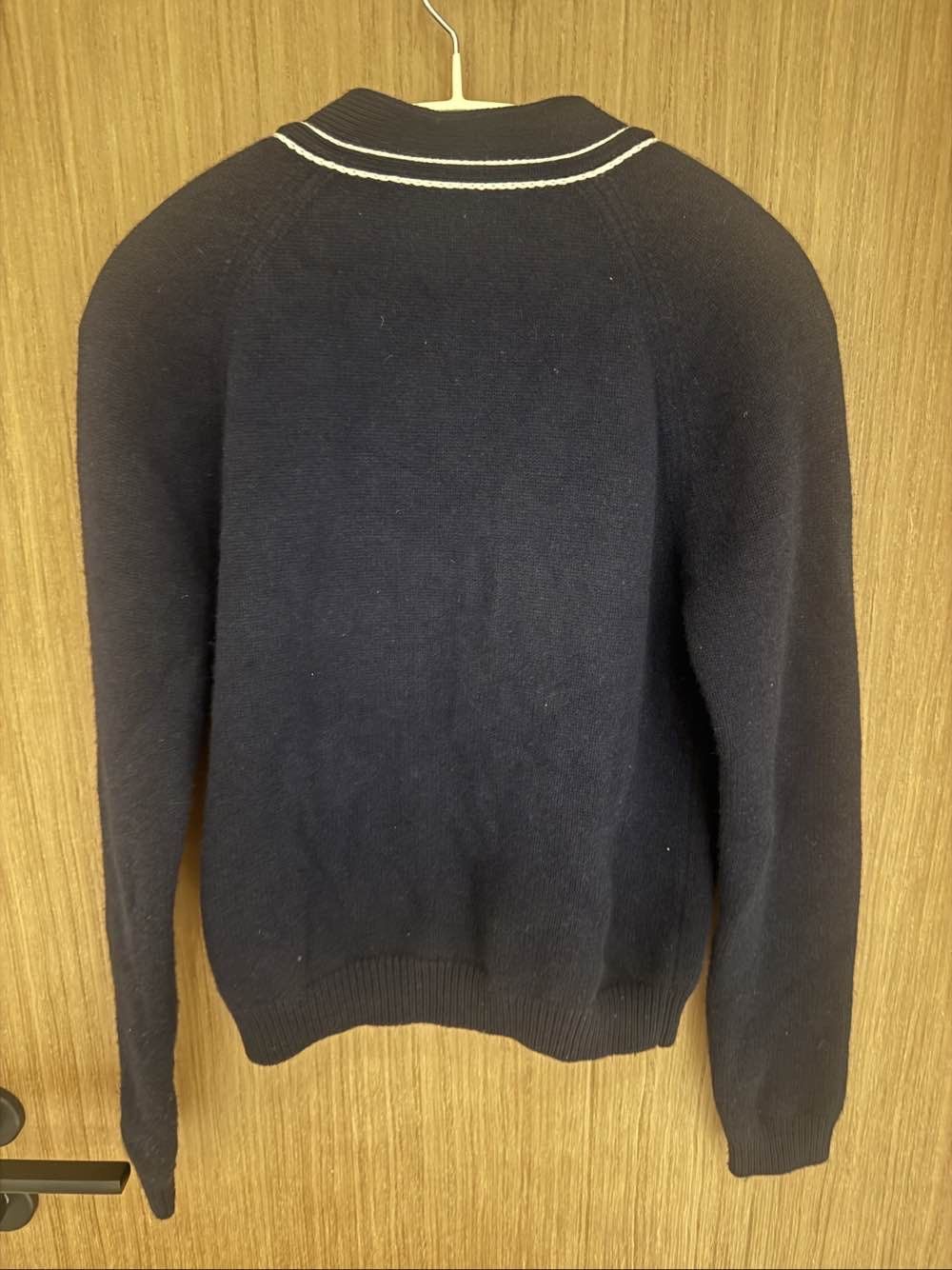 Louis Vuitton Louis Vuitton Navy Contrast Trim Cardigan Size S Size S / US 4 / IT 40 - 2 Thumbnail