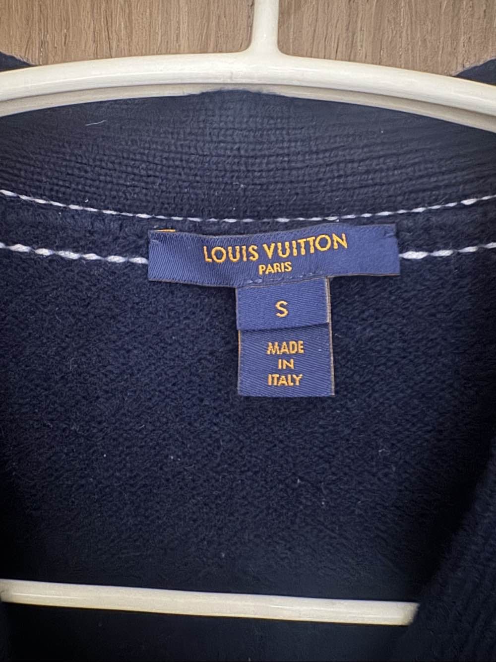 Louis Vuitton Louis Vuitton Navy Contrast Trim Cardigan Size S Size S / US 4 / IT 40 - 3 Thumbnail