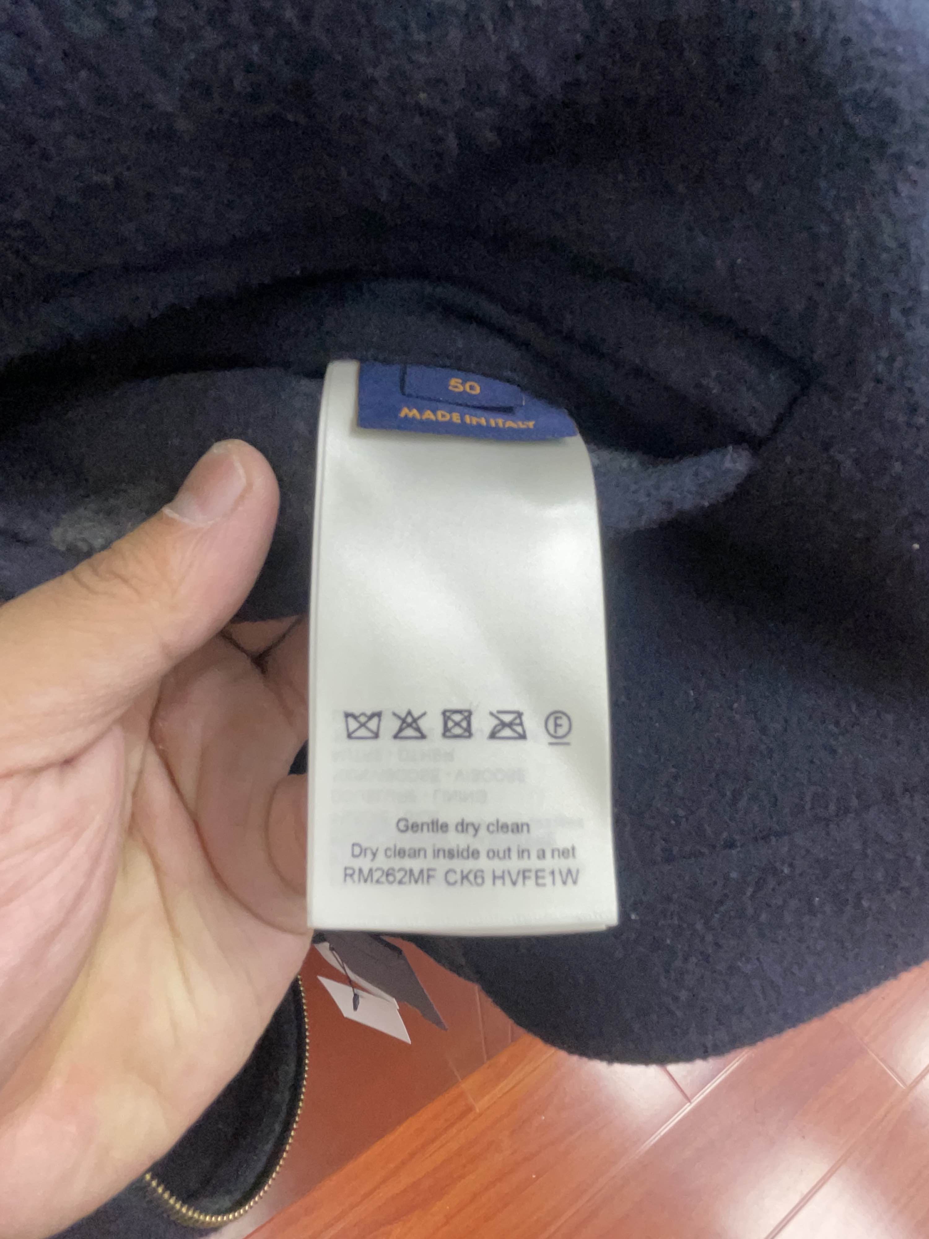 Louis Vuitton Louis Vuitton Monogram Wool Cashmere Zip Vest Size M Size US M / EU 48-50 / 2 - 3 Thumbnail