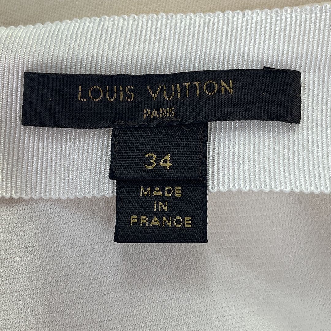 Louis Vuitton Louis Vuitton Contrast Trim Skirt FR 34 Size 25" / US 0 / IT 36 - 3 Thumbnail
