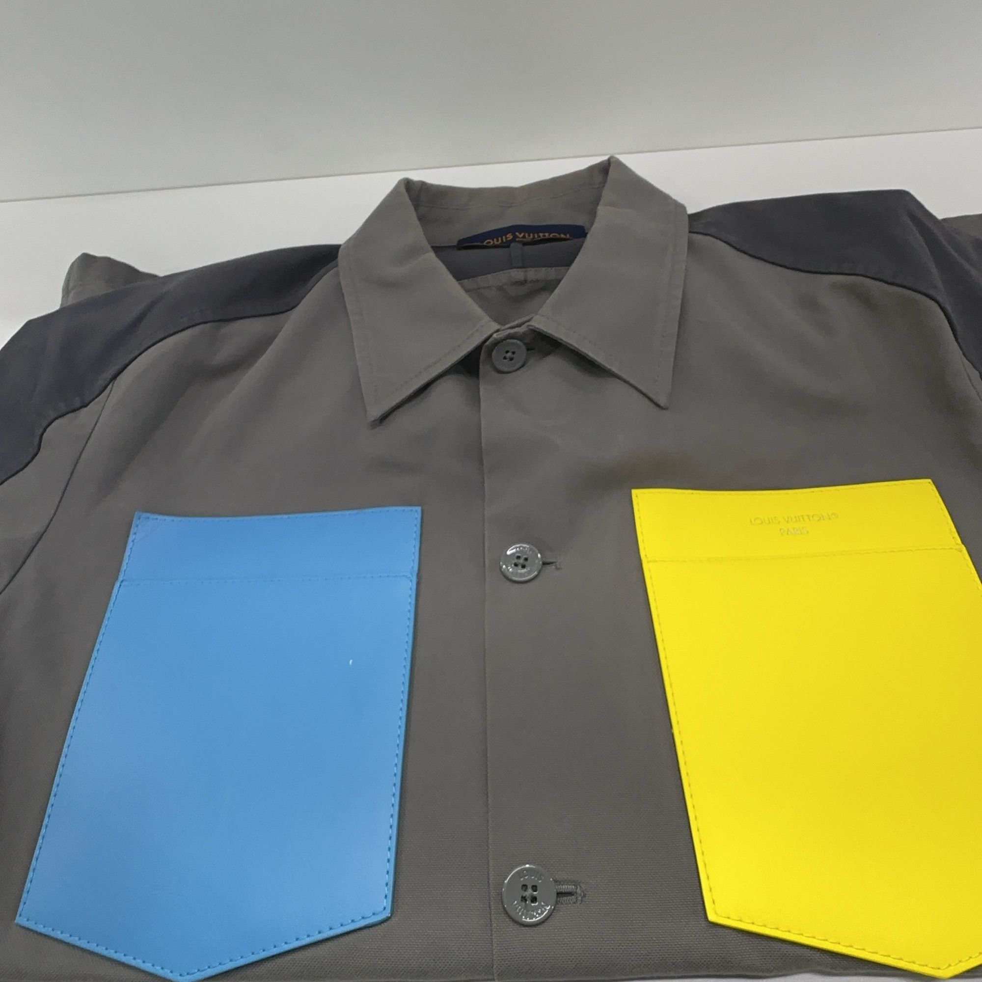 Louis Vuitton Louis Vuitton Colorblock Shirt Jacket Size M Size US M / EU 48-50 / 2 - 7 Thumbnail