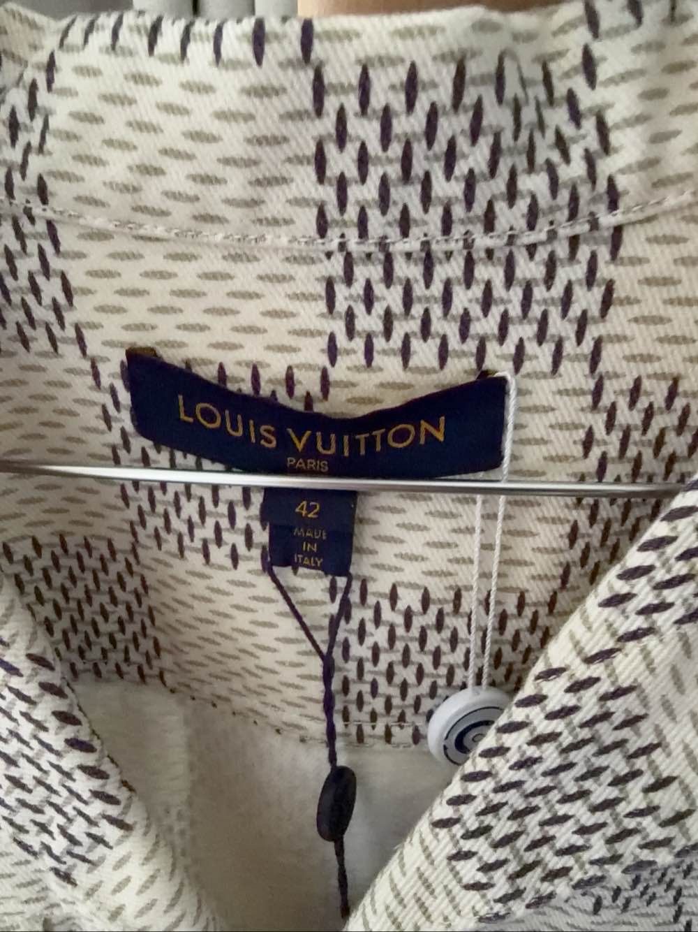 Louis Vuitton Louis Vuitton Damier Checkered Jacket Size 42 Size M / US 6-8 / IT 42-44 - 3 Thumbnail