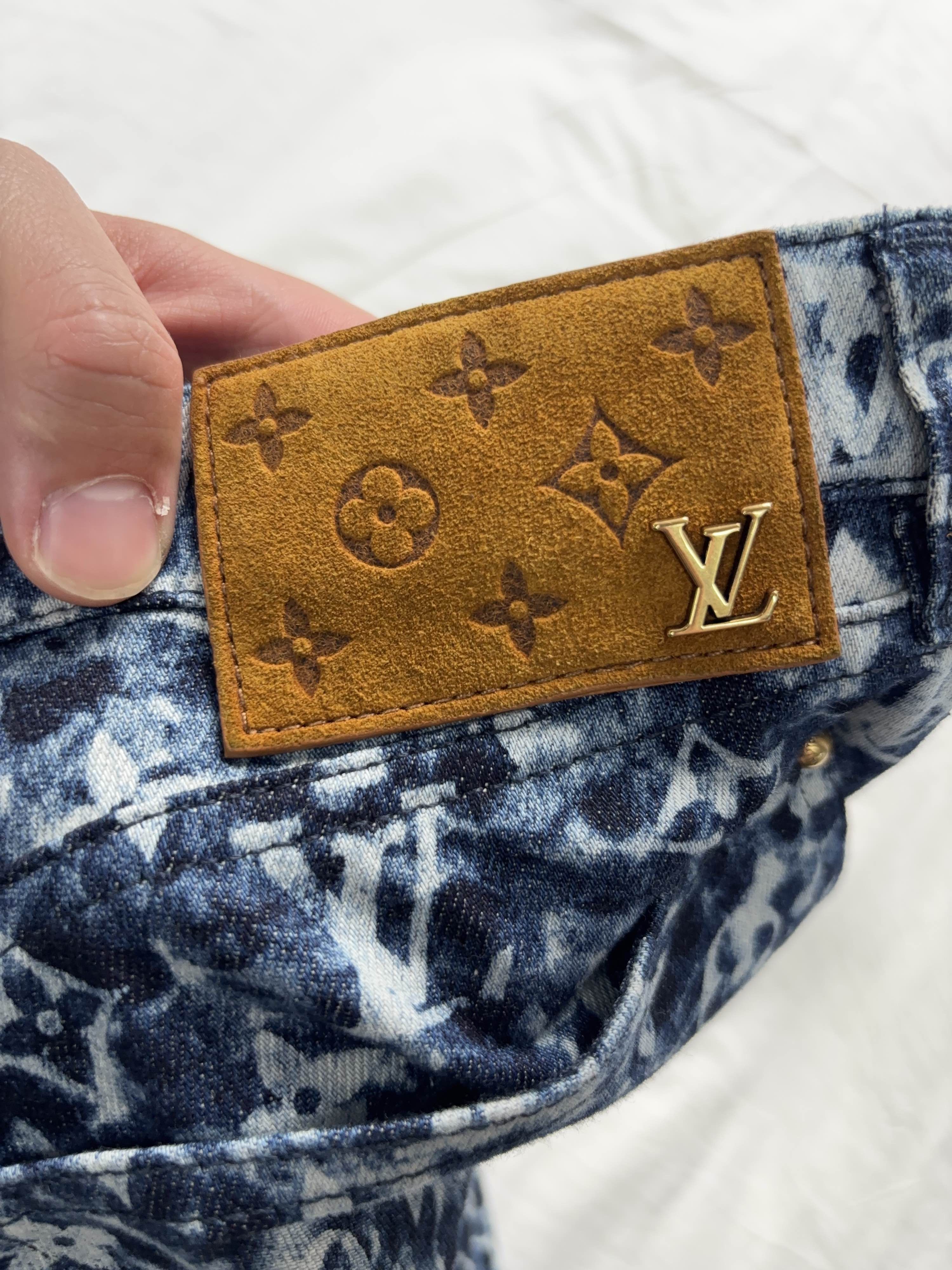 Louis Vuitton Louis Vuitton Monogram Denim Jeans Size 30 Size US 30 / EU 46 - 5 Thumbnail