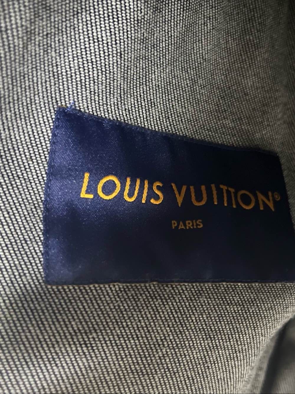 Louis Vuitton Louis Vuitton Monogram Denim Jacket Size 54 Size US L / EU 52-54 / 3 - 3 Thumbnail